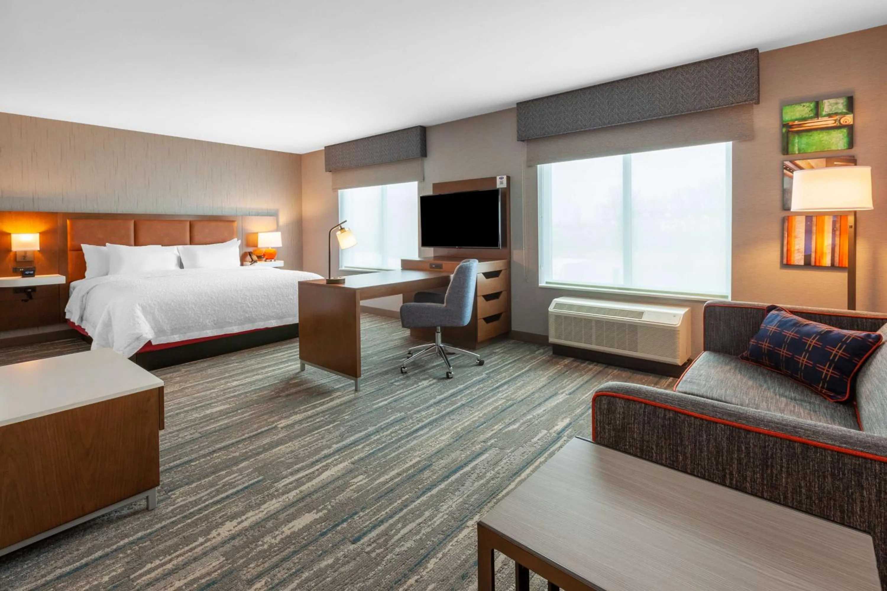 King Suite - Hearing Access/Non-Smoking in Hampton Inn & Suites Bloomfield Hills Detroit
