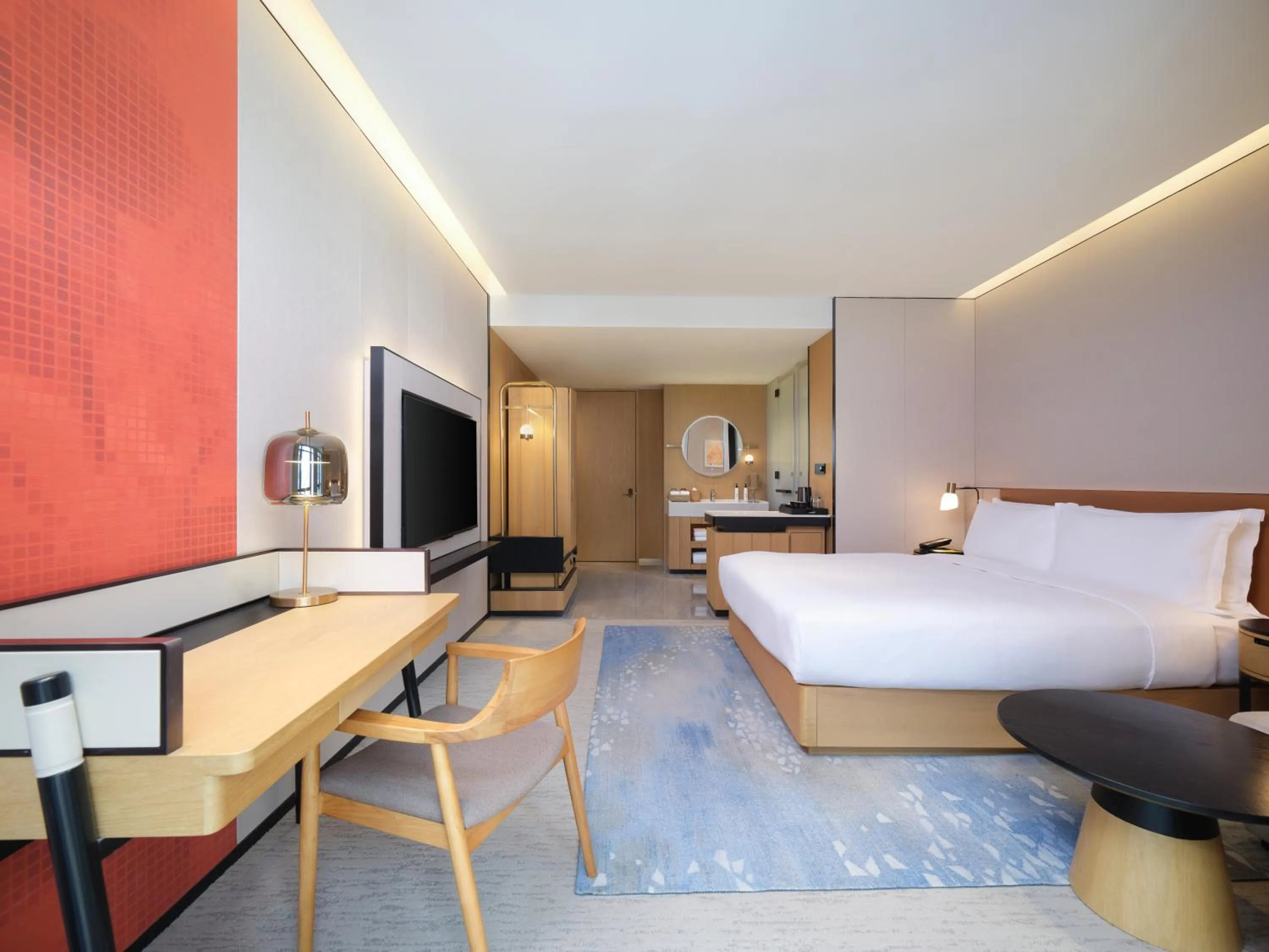 Queen Room with City View - High Floor in The Mercury Garden Shenzhen Nanshan, A Tribute Portfolio Hotel