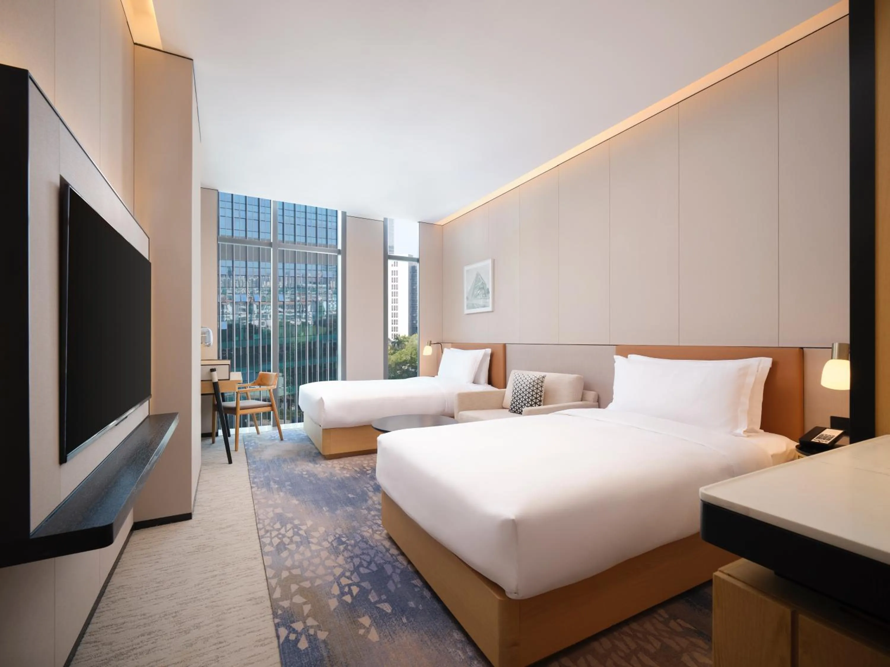 Standard Double Room with Two Double Beds  in The Mercury Garden Shenzhen Nanshan, A Tribute Portfolio Hotel