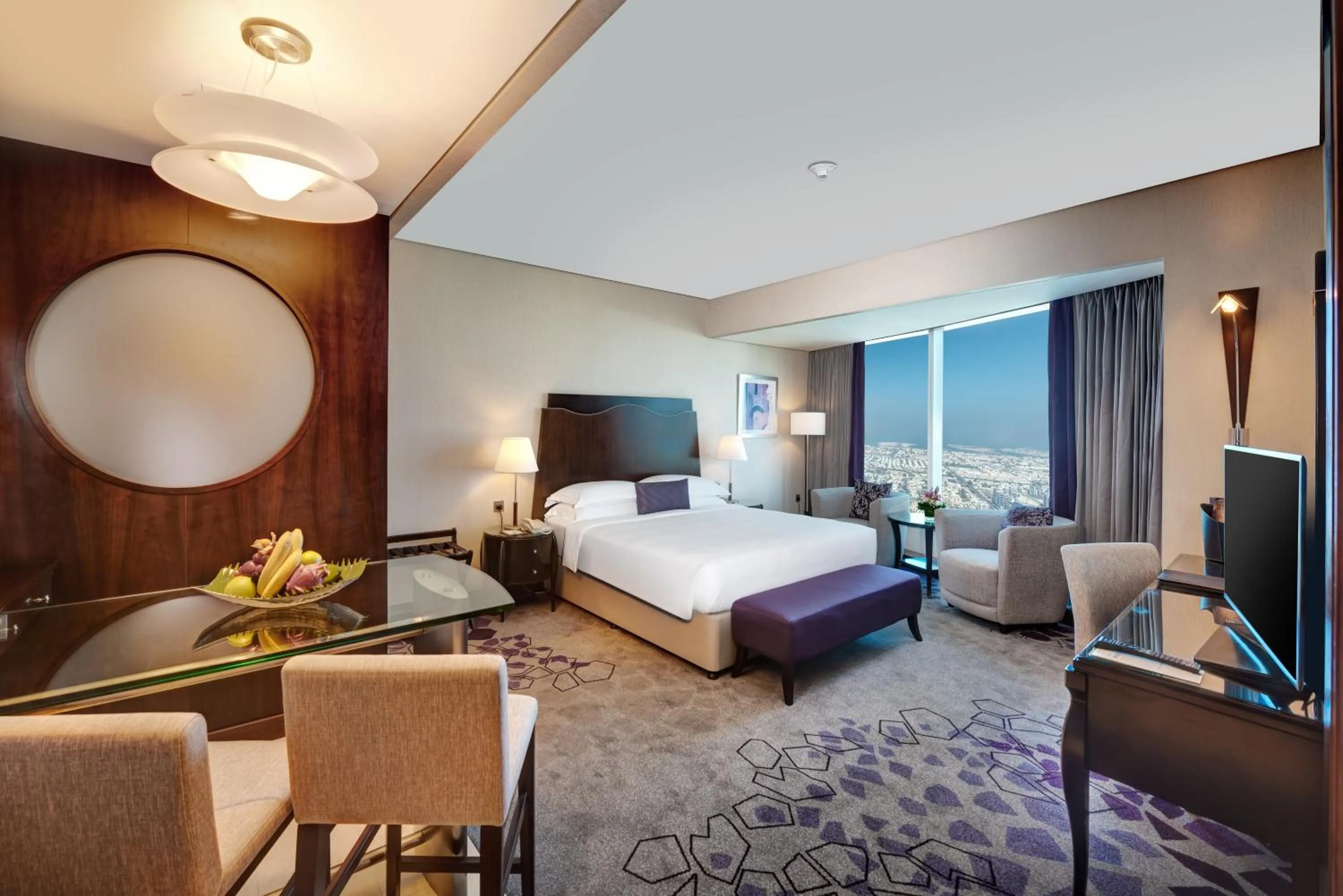 Spacious High Floor Room - King Bed in Rose Rayhaan by Rotana - Dubai