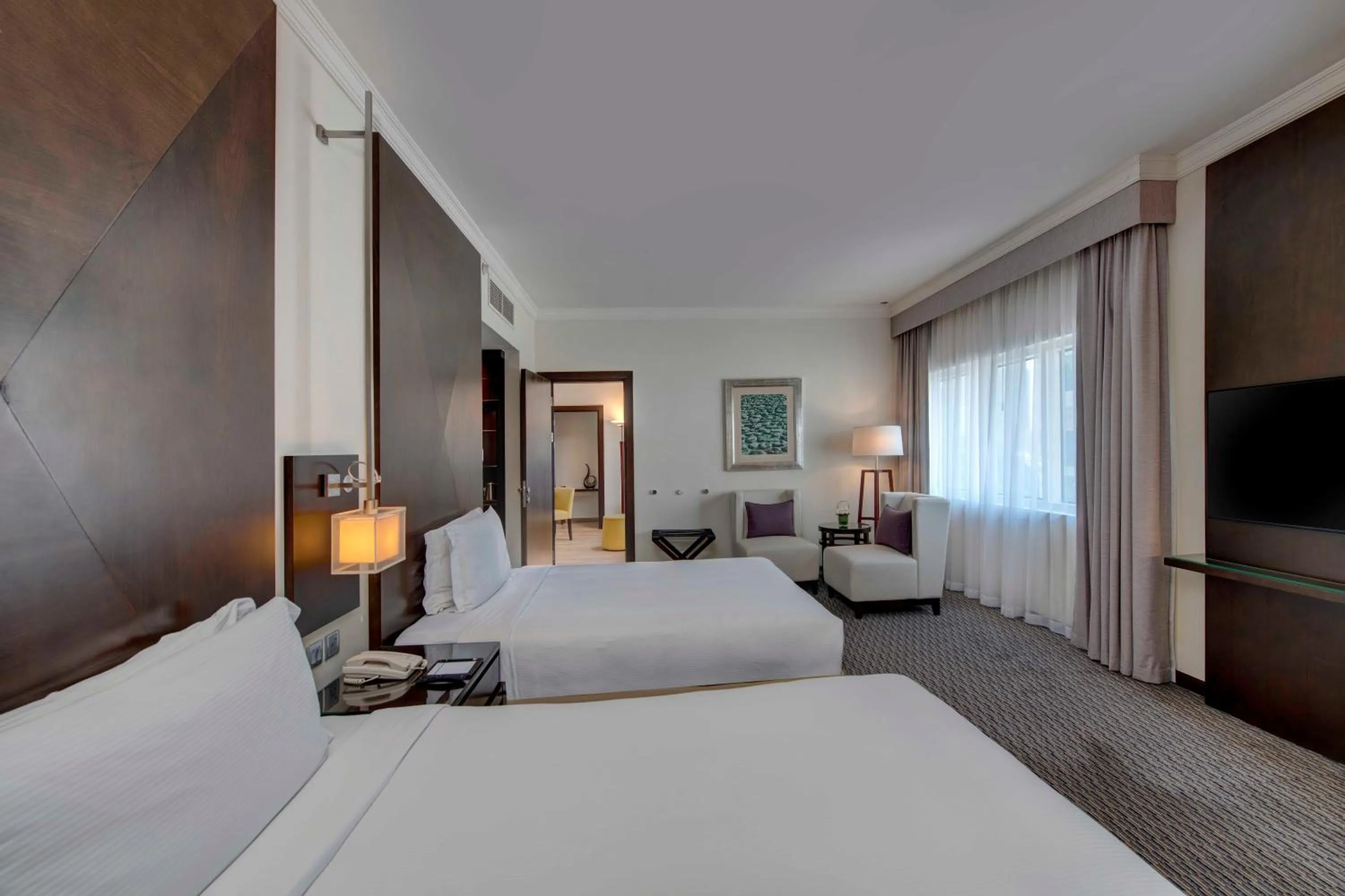 Club Rotana Guest Room - Twin in Media Rotana Dubai