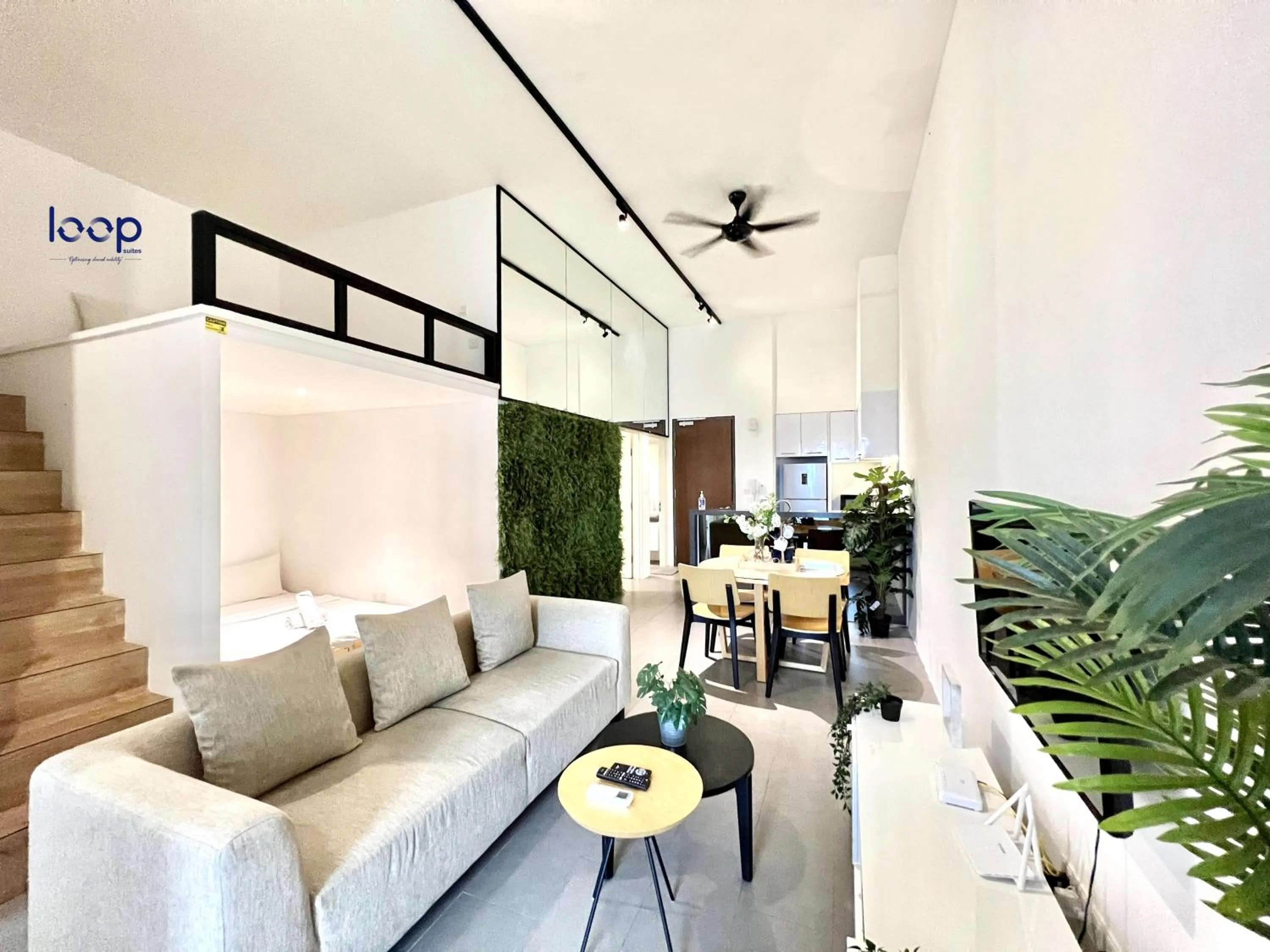 Two-Bedroom Apartment in KL Sentral Serviced Apartment - The Establishment KL Sentral by Loop Suites