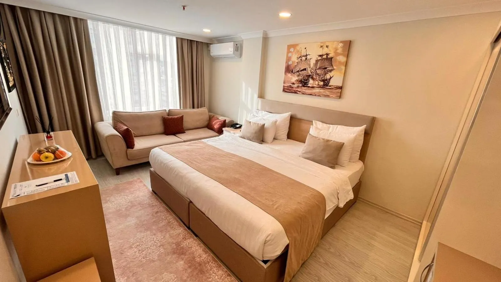 Family Room with Sea View in Şimal Hotel