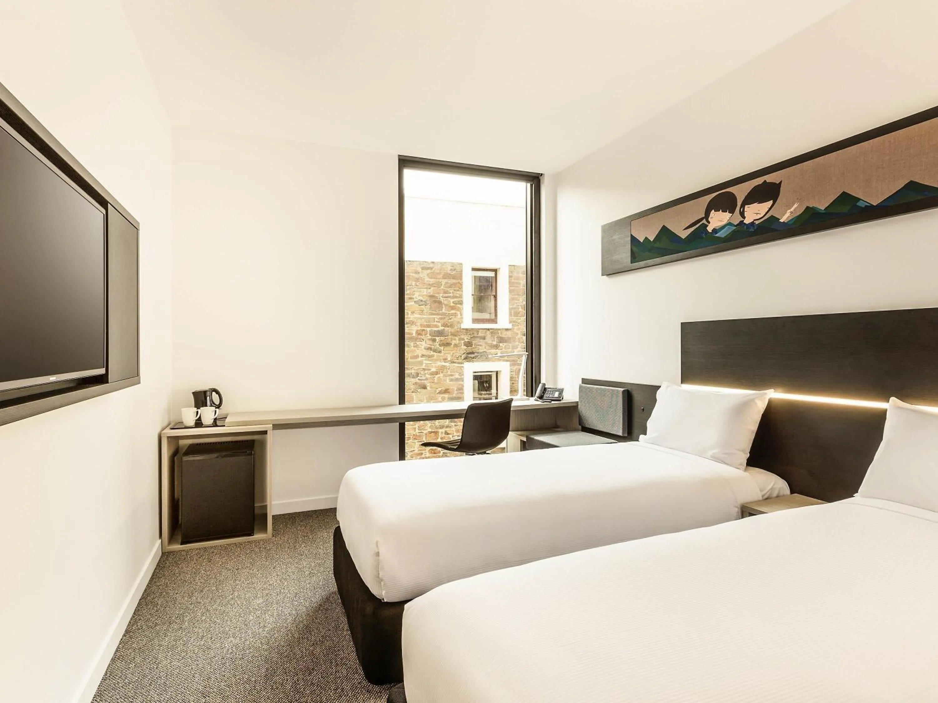 Standard Twin Room in ibis Adelaide