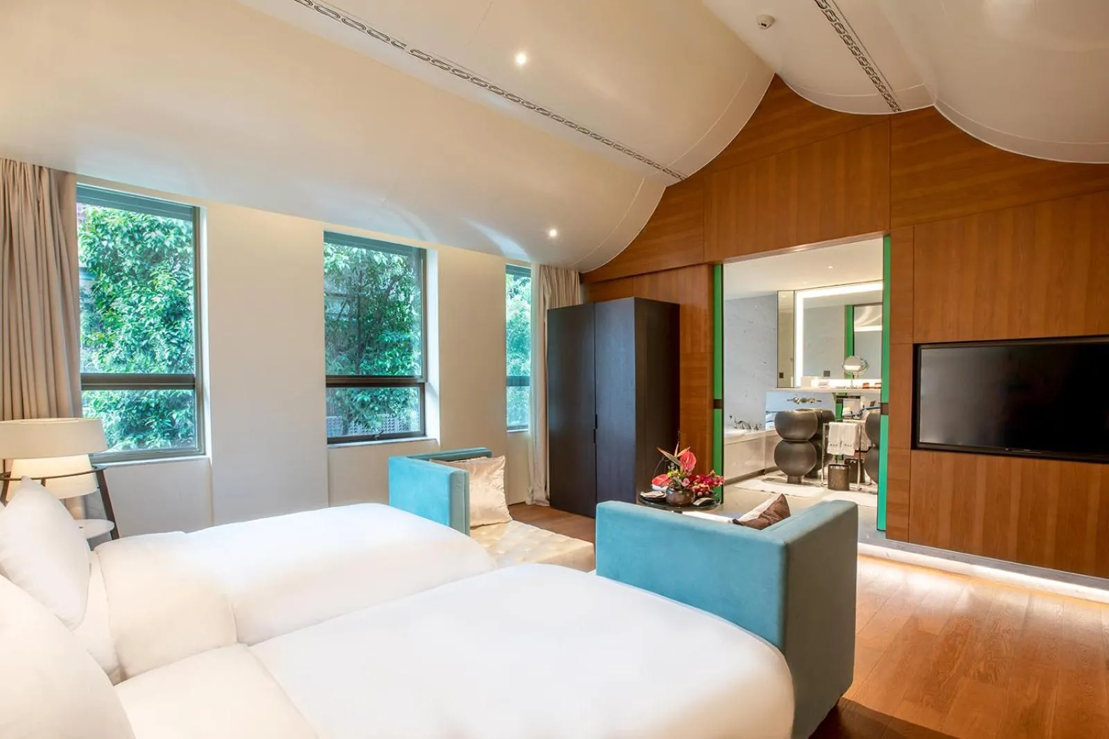  Premier Twin Room in Guanyin Yiyuntai Hotel Chengdu