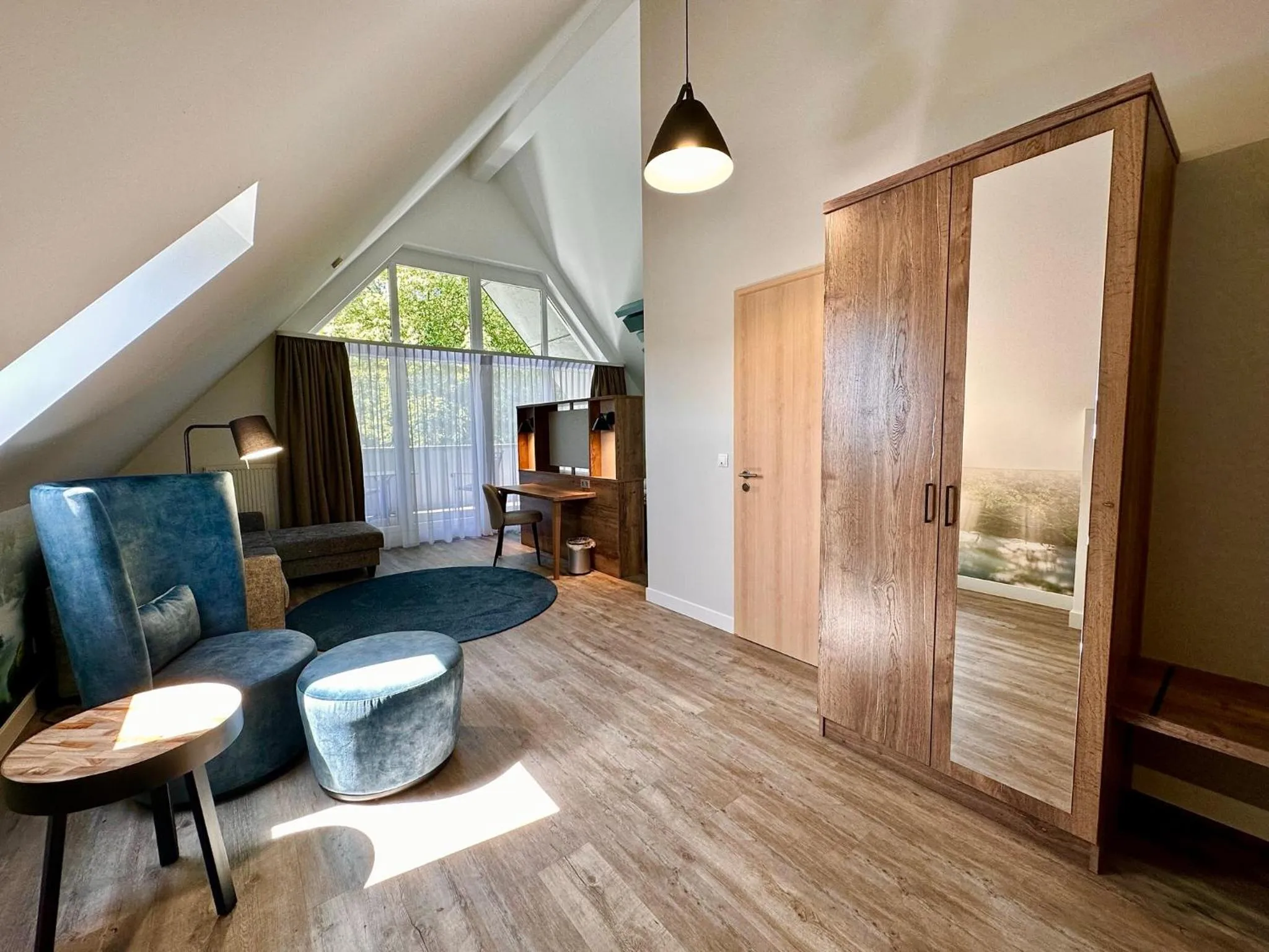 Junior Suite with River View and Balcony - single occupancy in Hotel Mainpromenade ***S