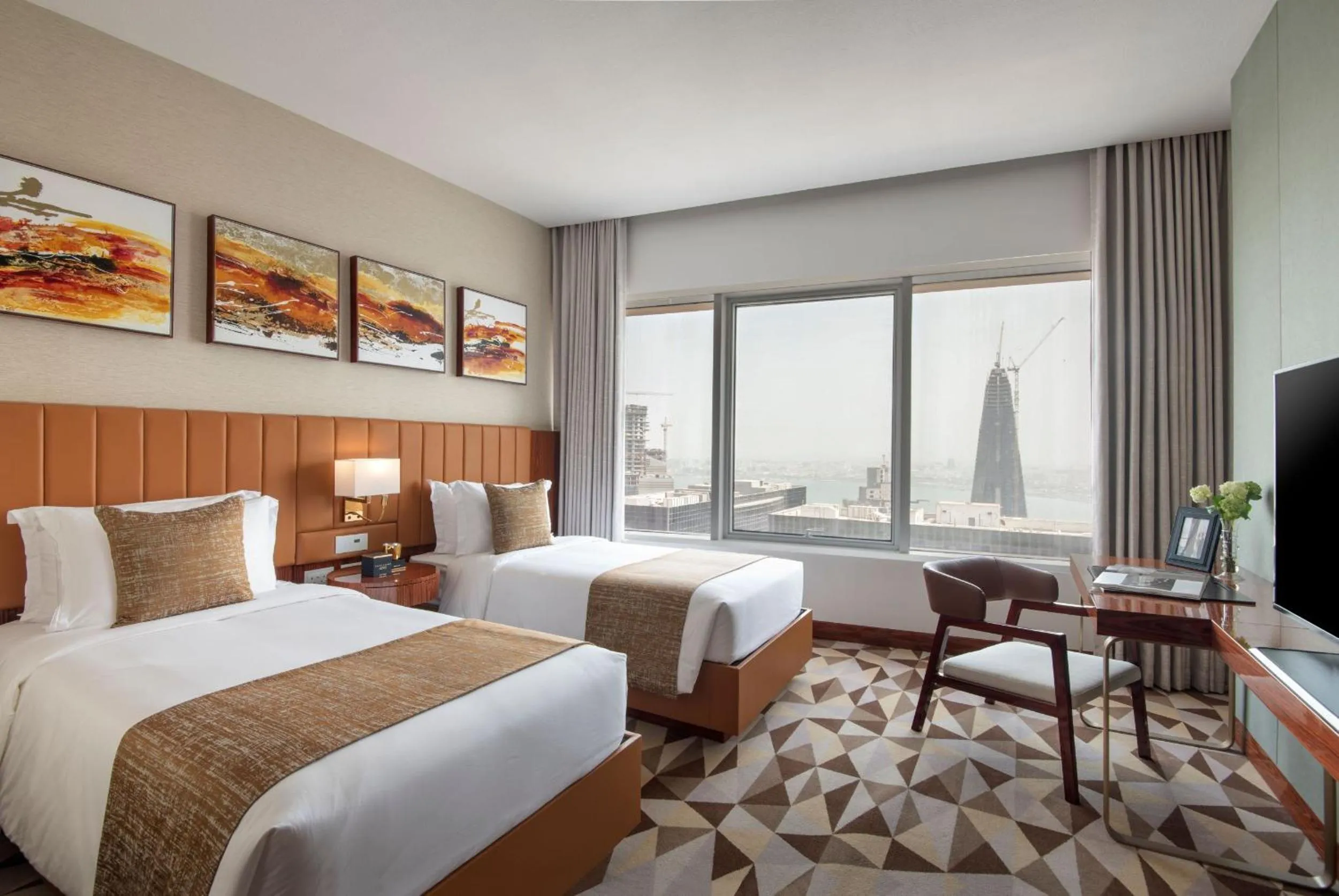 Suite with City View and Beach Access in The Bentley Luxury Hotel & Suites