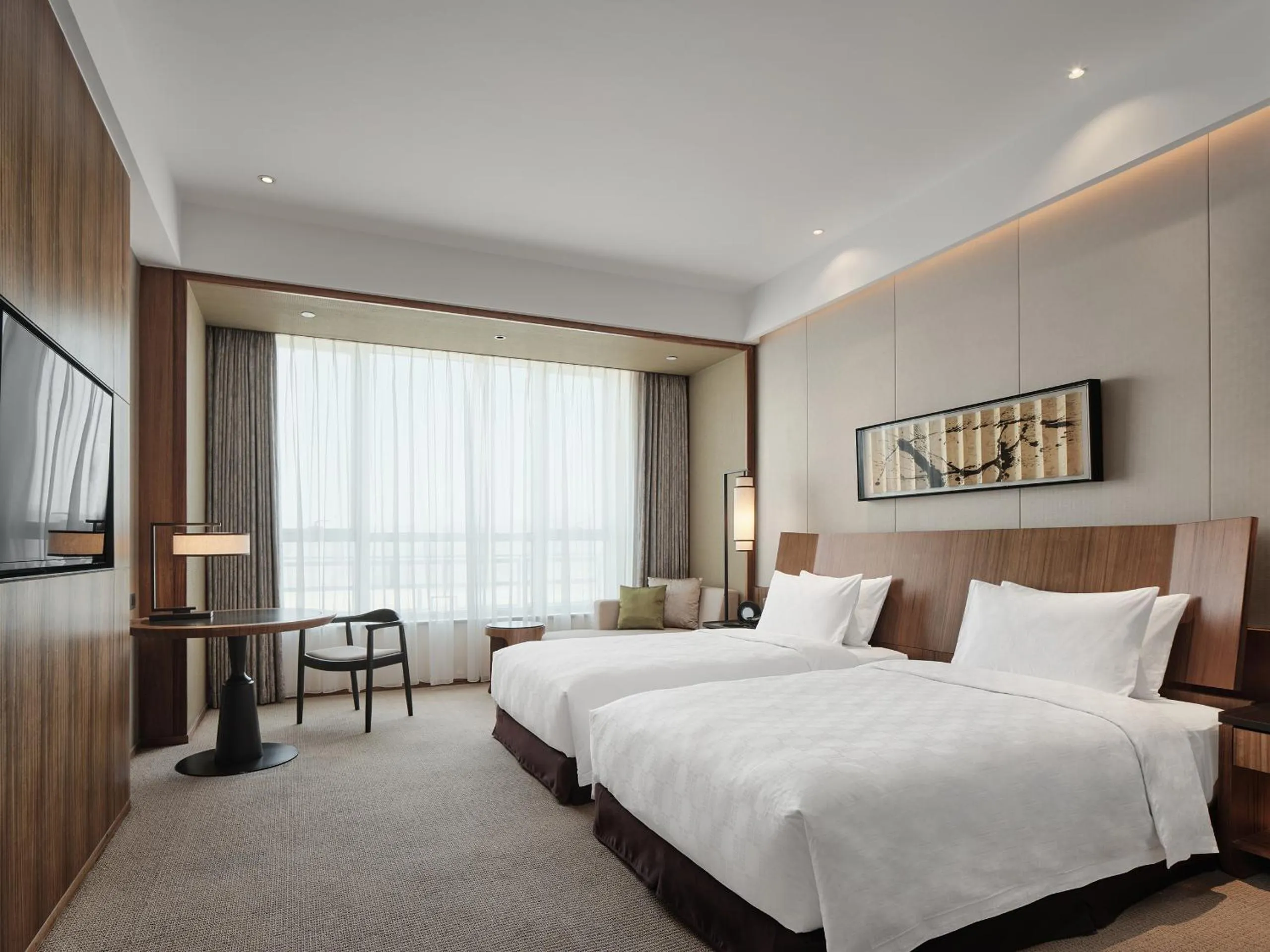 Premium Twin Room - High Floor in HUALUXE Ningbo Harbor City