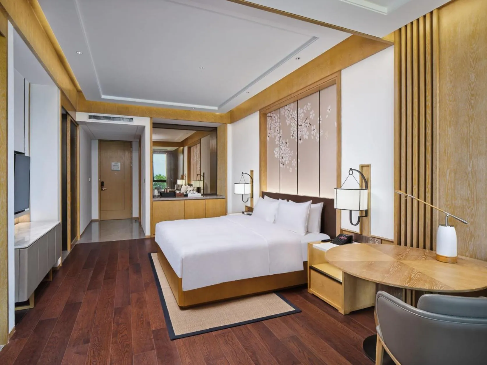 Standard King Room in HUALUXE Suzhou Bay Hot Spring Resort