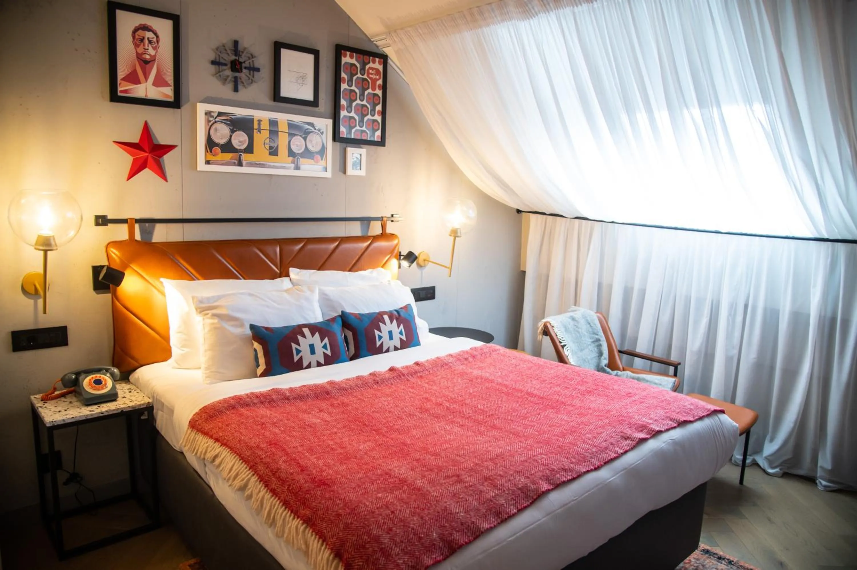 Double Standard Cozy Attic Room in Hotel Indigo Belgrade by IHG