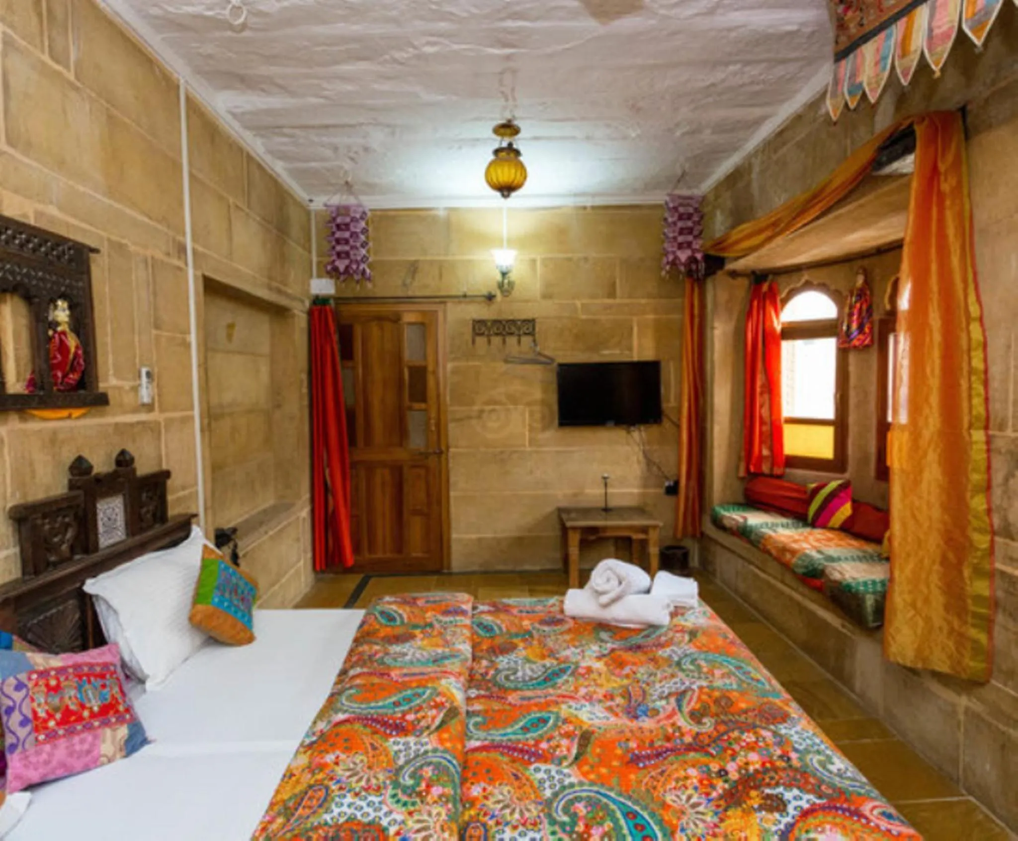 Superior Room with Fort View - single occupancy in Shahi Palace Hotel Jaisalmer