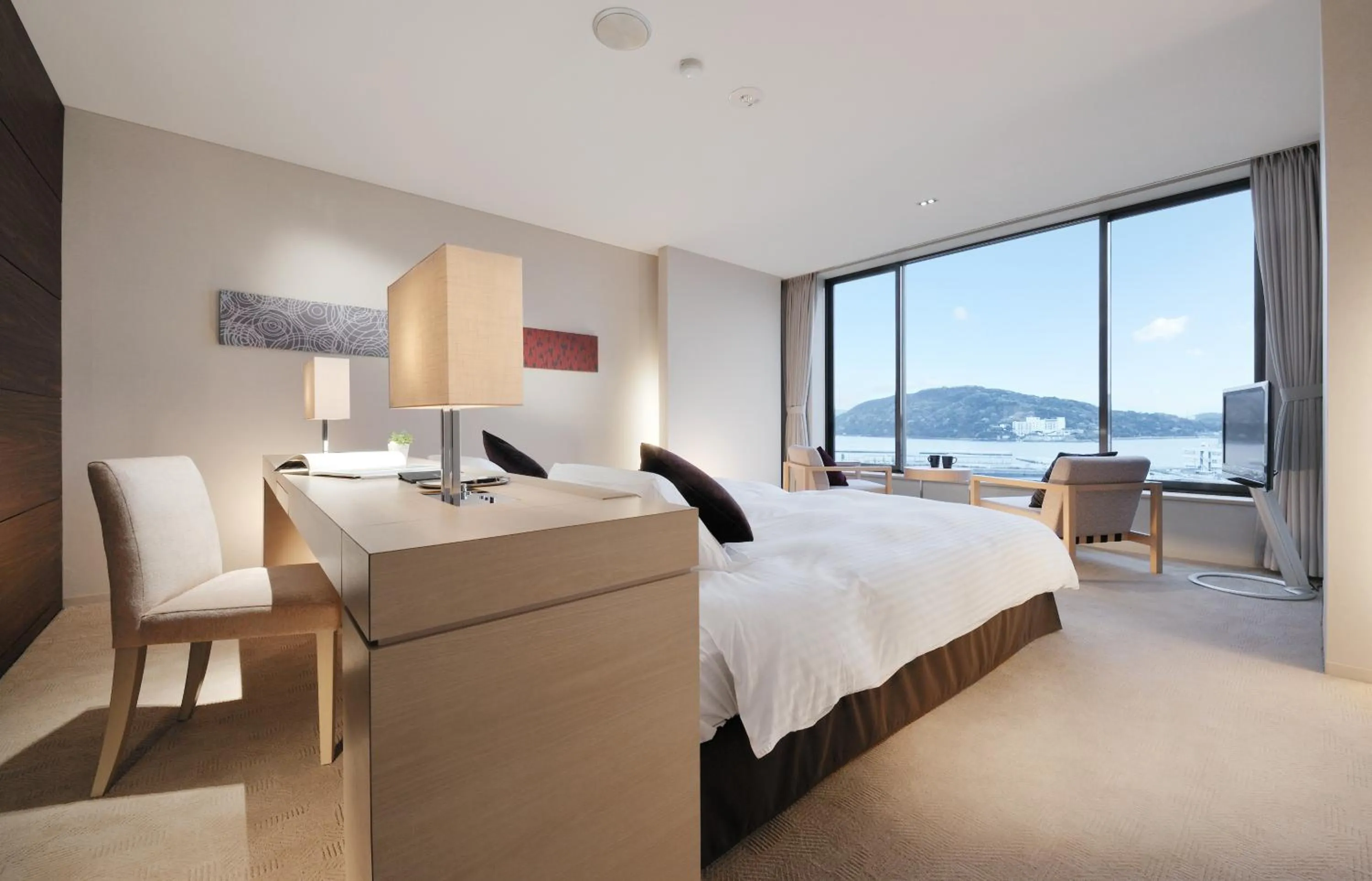 Standard Twin Room with Extra Bed and Harbor View - single occupancy - Non-Smoking in Toba International Hotel