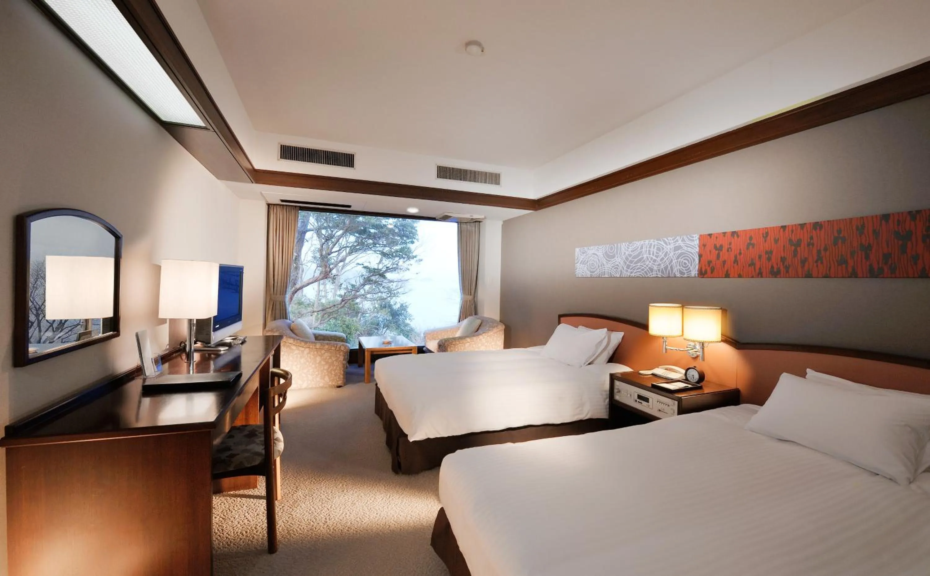 Twin Room with Ocean View - single occupancy in Toba International Hotel