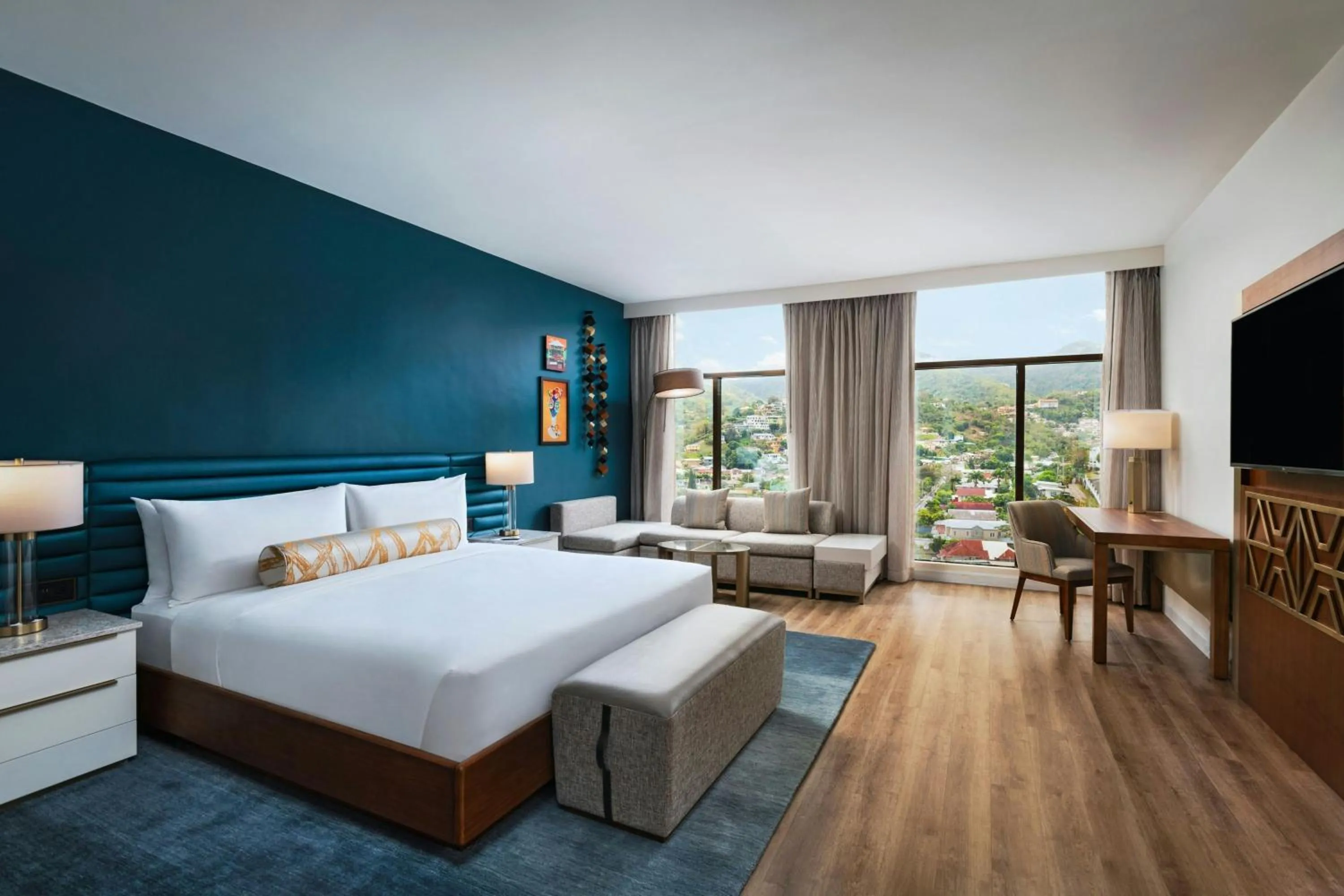 Savannah Guest room with 1 King, Sofa bed, Island view in The BRIX Autograph Collection