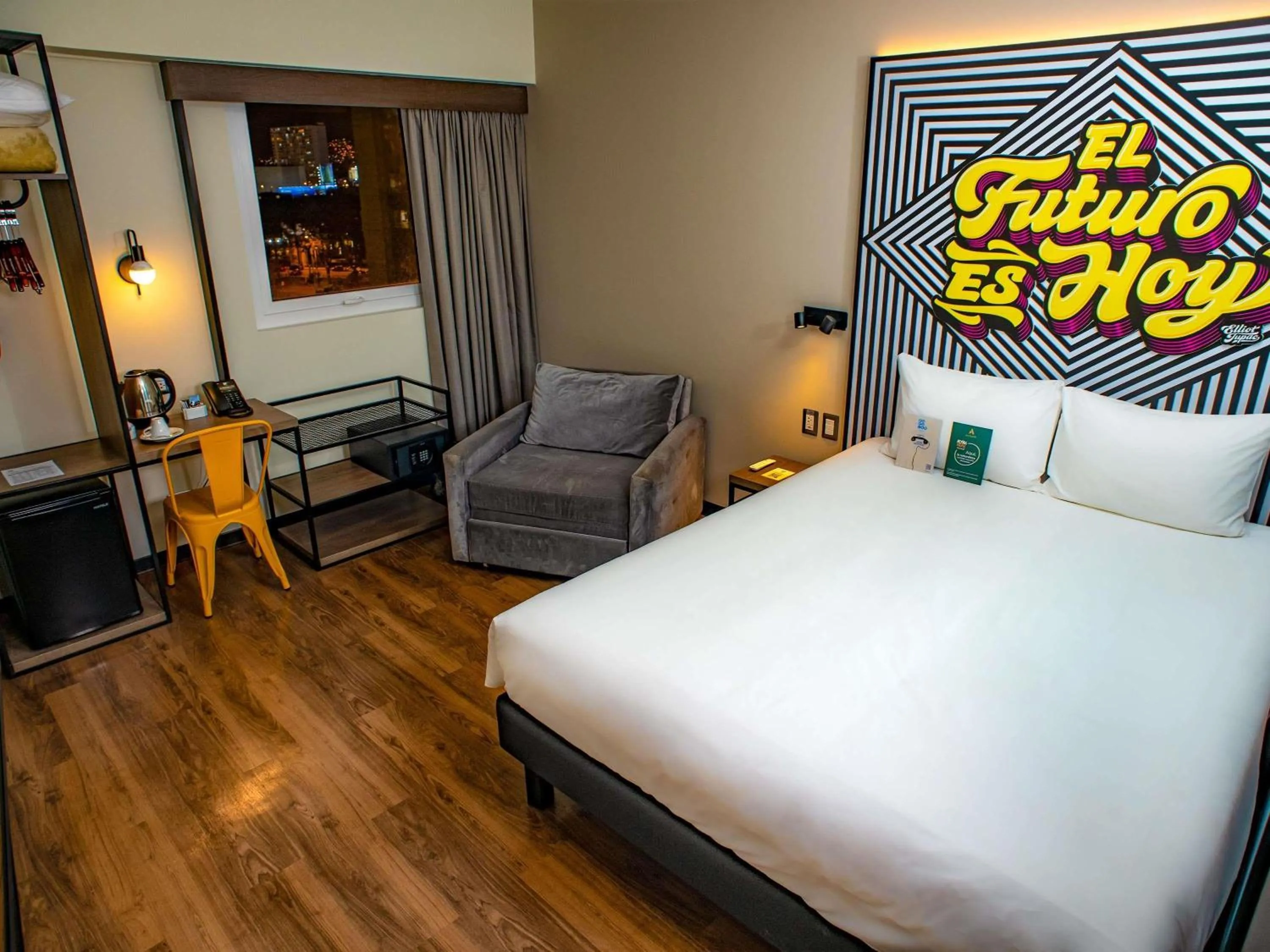 Standard Room with One Double Bed and One Single Bed in ibis styles Lima San Isidro