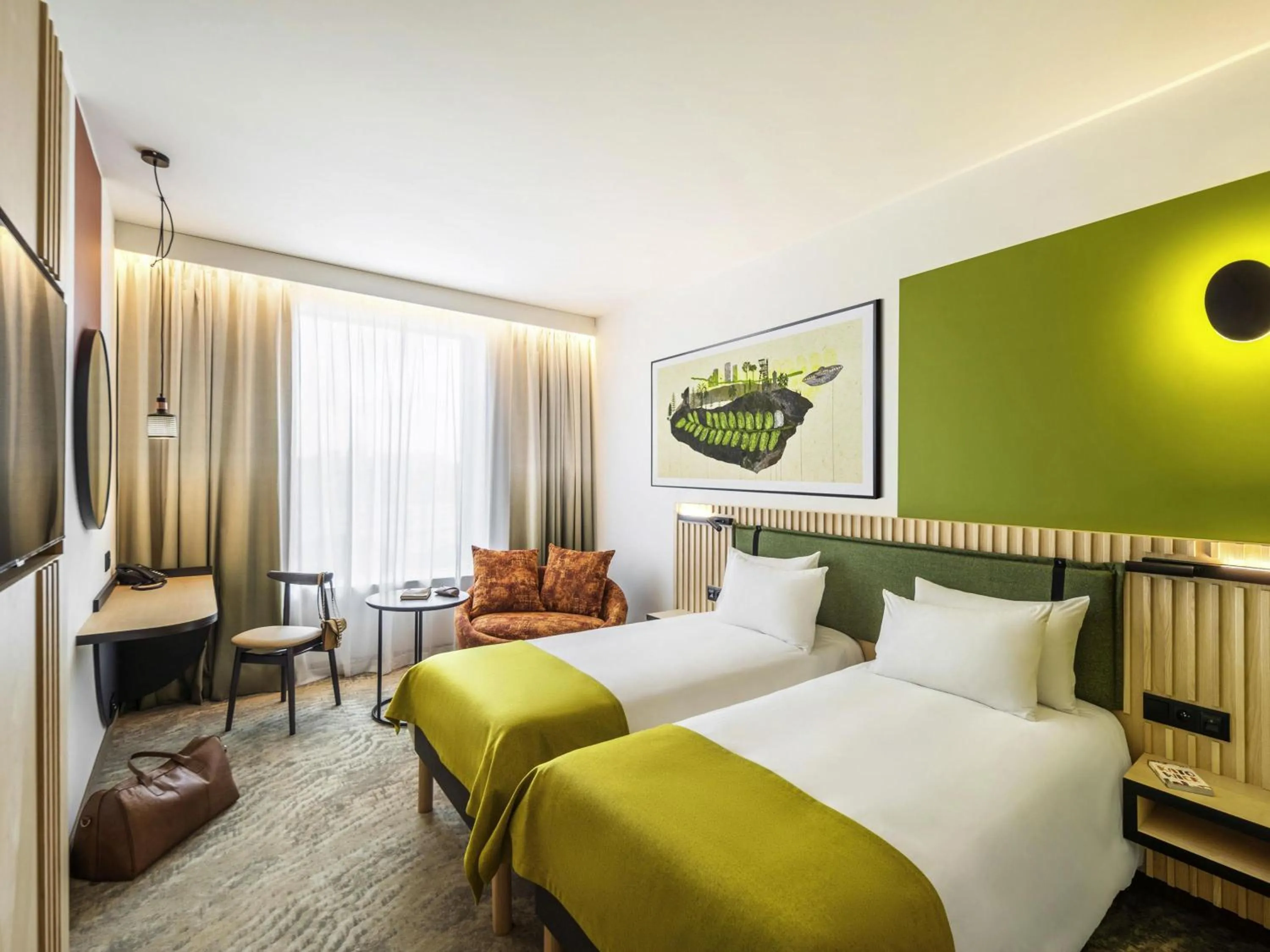 Classic Twin Room in Mercure Katowice Centrum