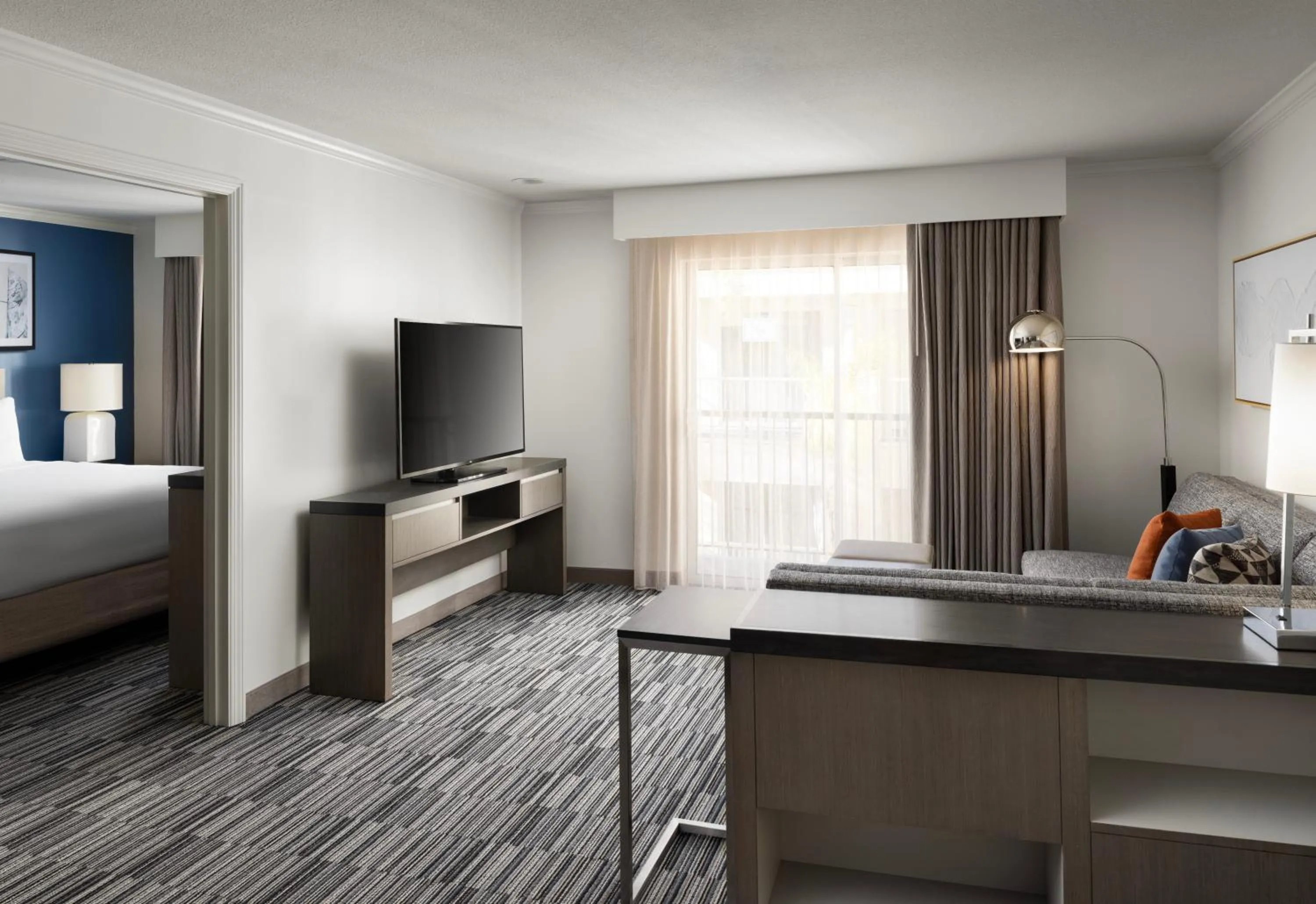 One-Bedroom Suite with Two Queen Beds in Hyatt House San Diego Sorrento Mesa