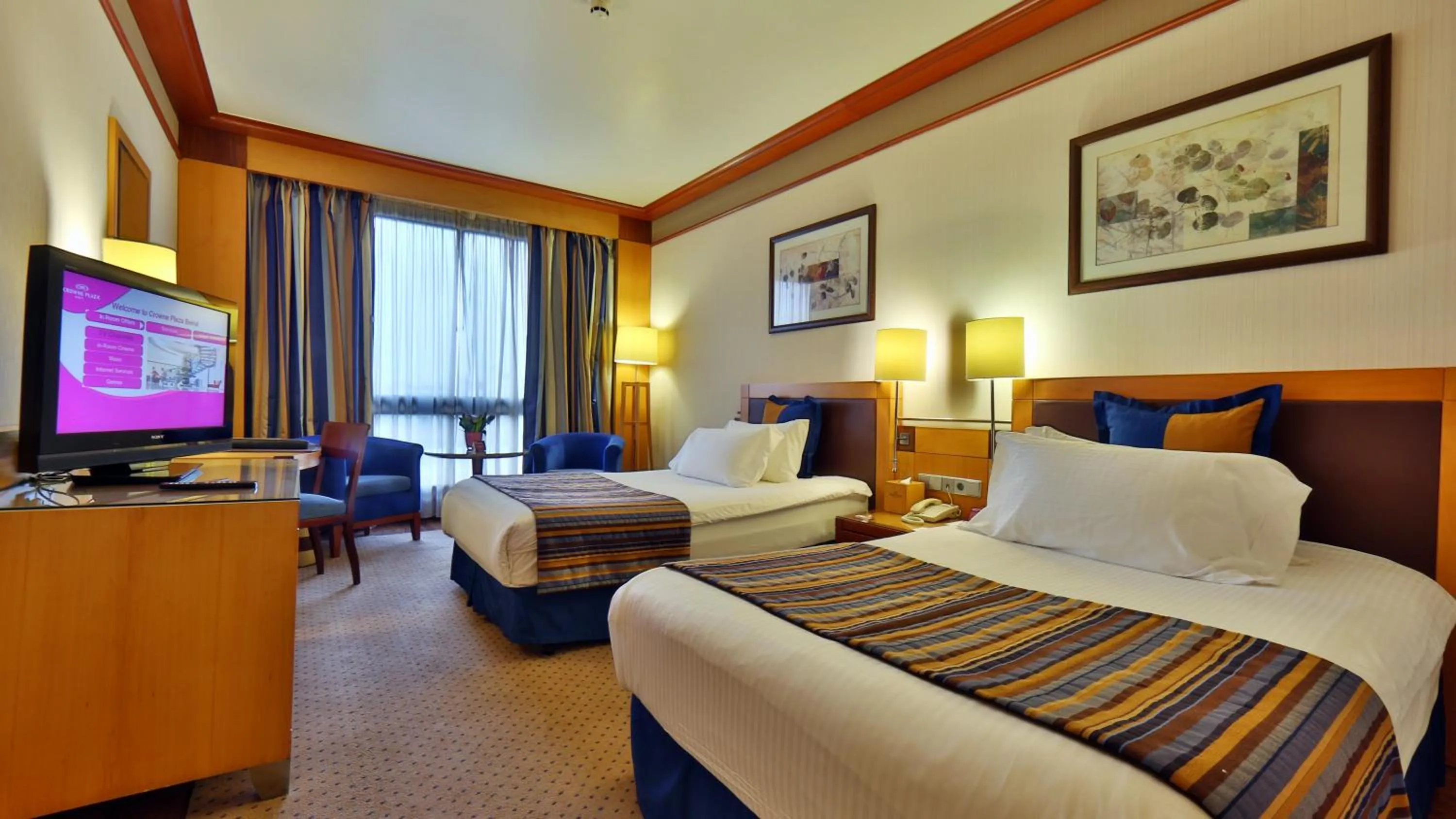 Standard Twin Room with City View in Crowne Plaza Hamra Beirut by IHG