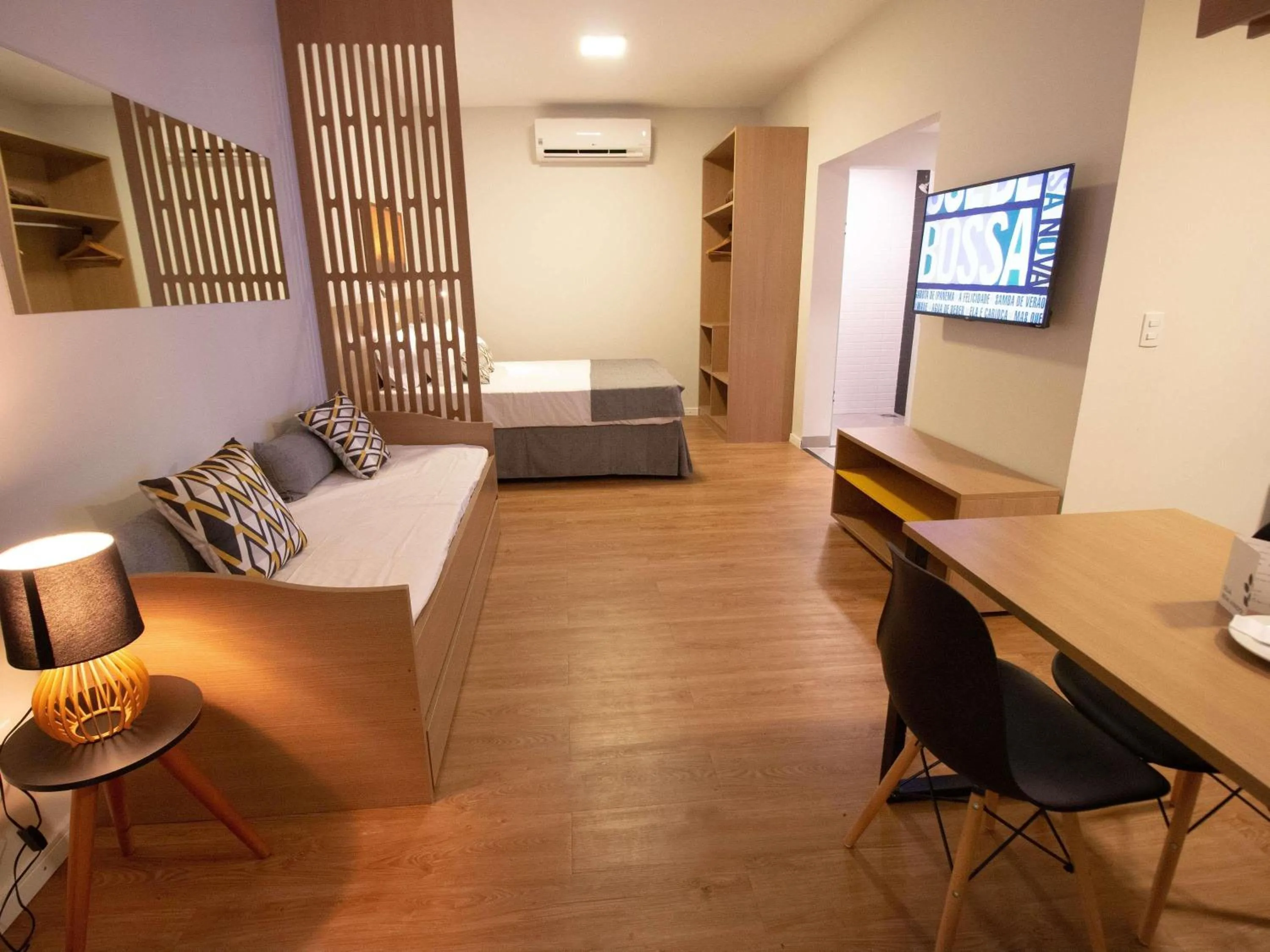 Room Adapted For Adapted,with One Double Bed and One Trundle Bed. in ibis Styles Bonito
