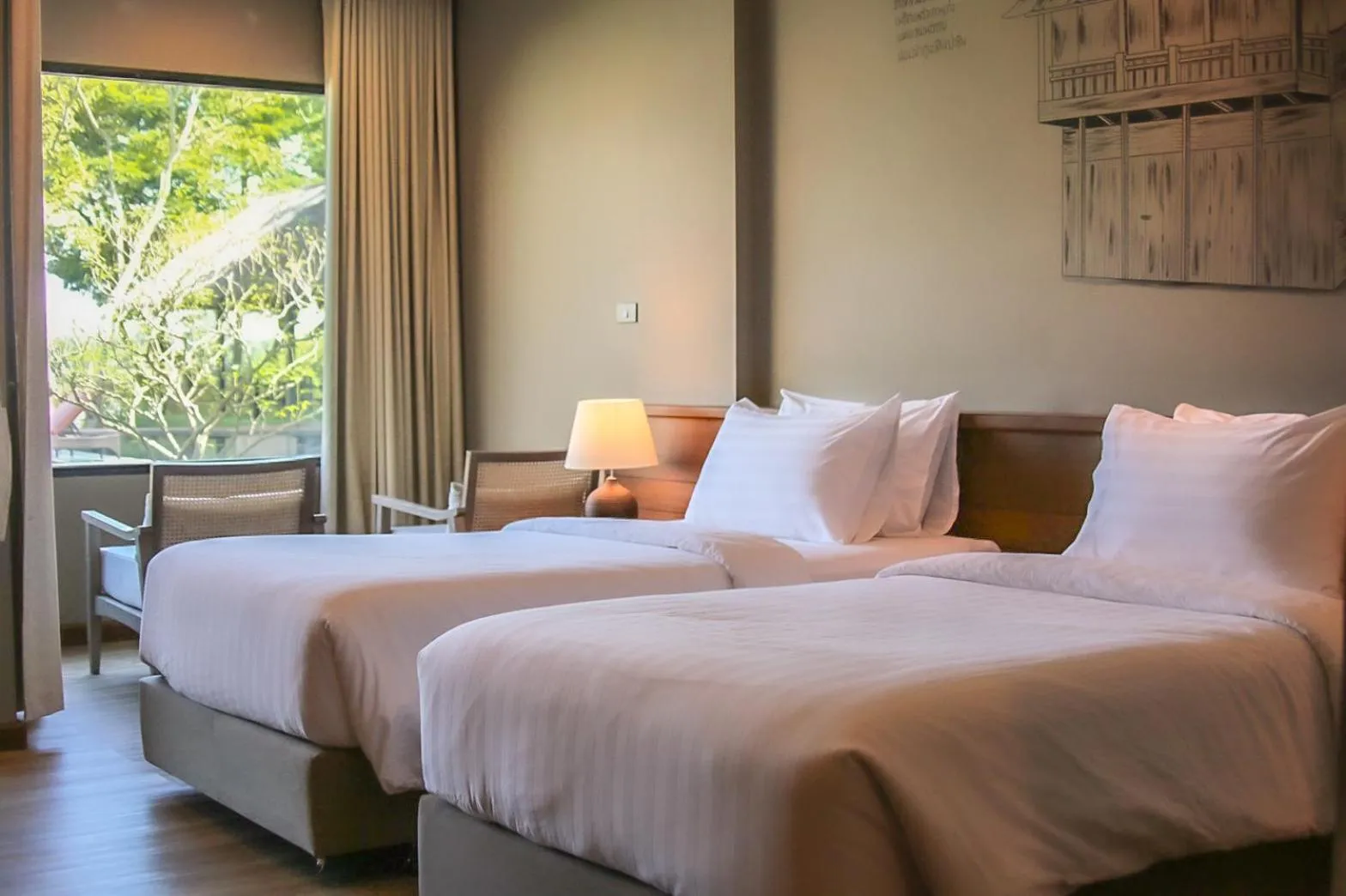 Standard Twin Room in River Tree Resort