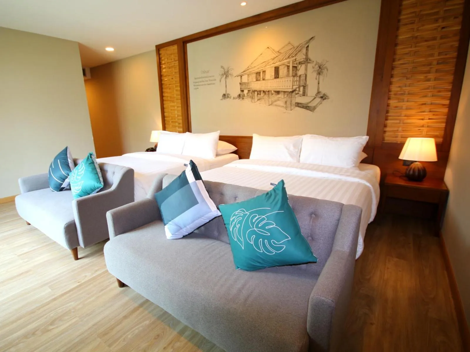 Family Double Room in River Tree Resort