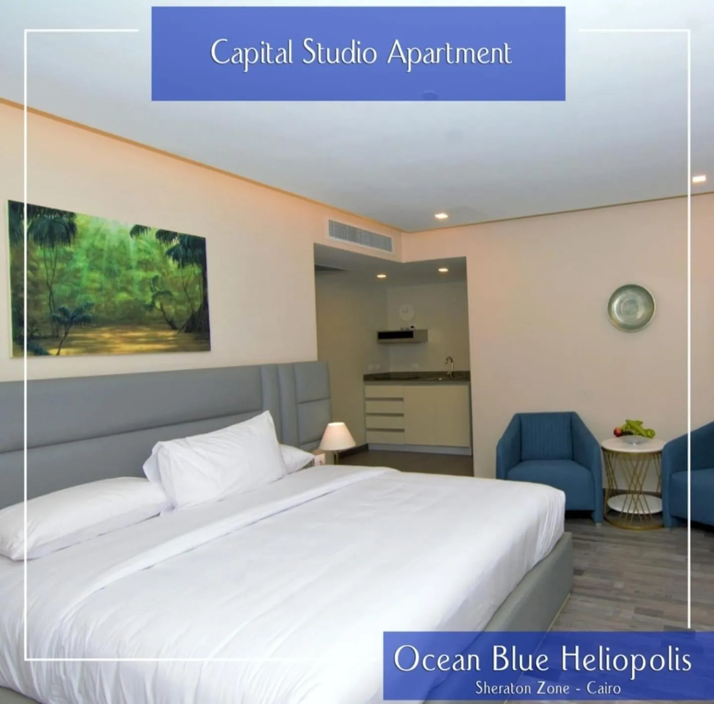 Studio with Garden View in Ocean Blue Studios