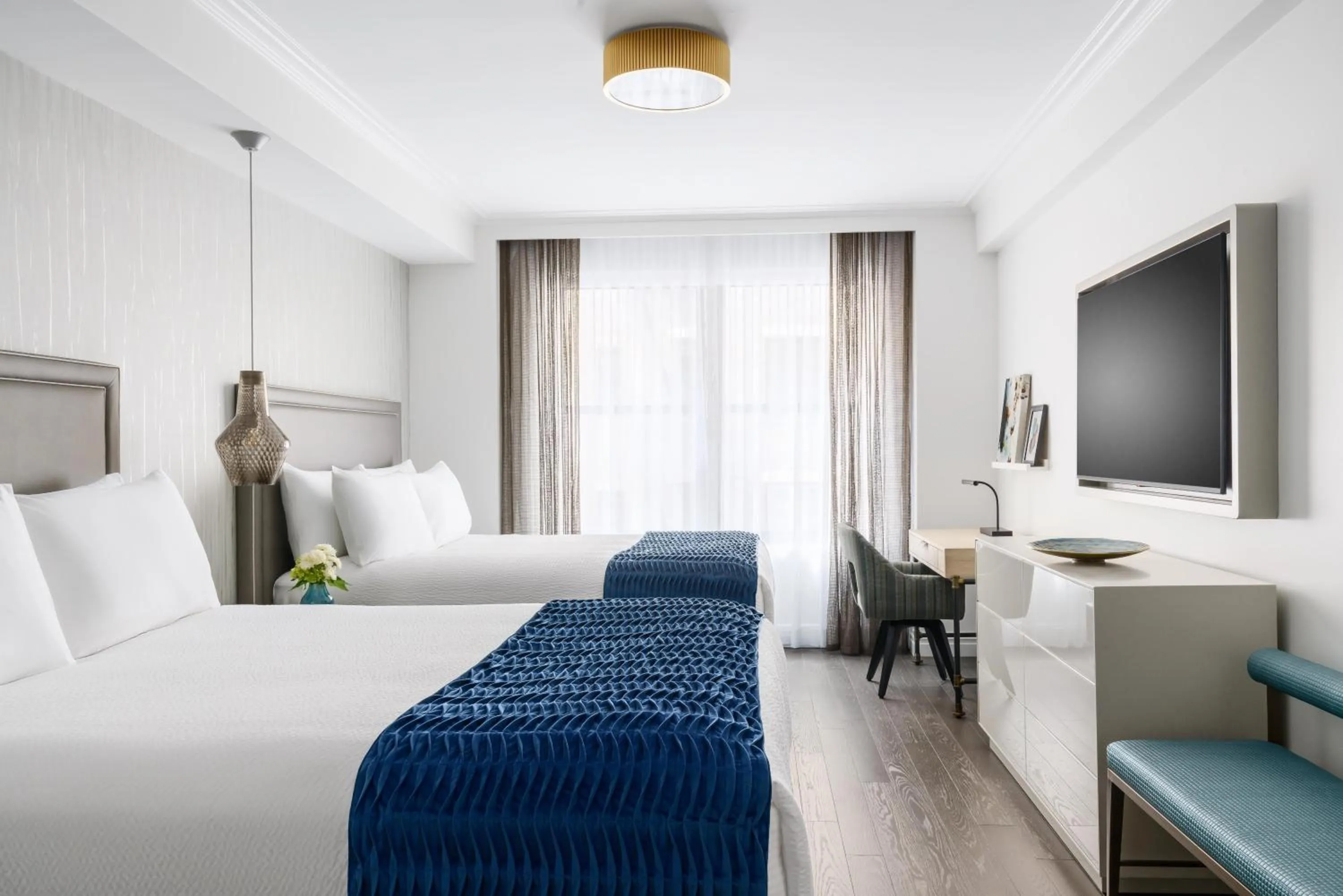 Superior Double Queen Accessible in The Wallace Hotel