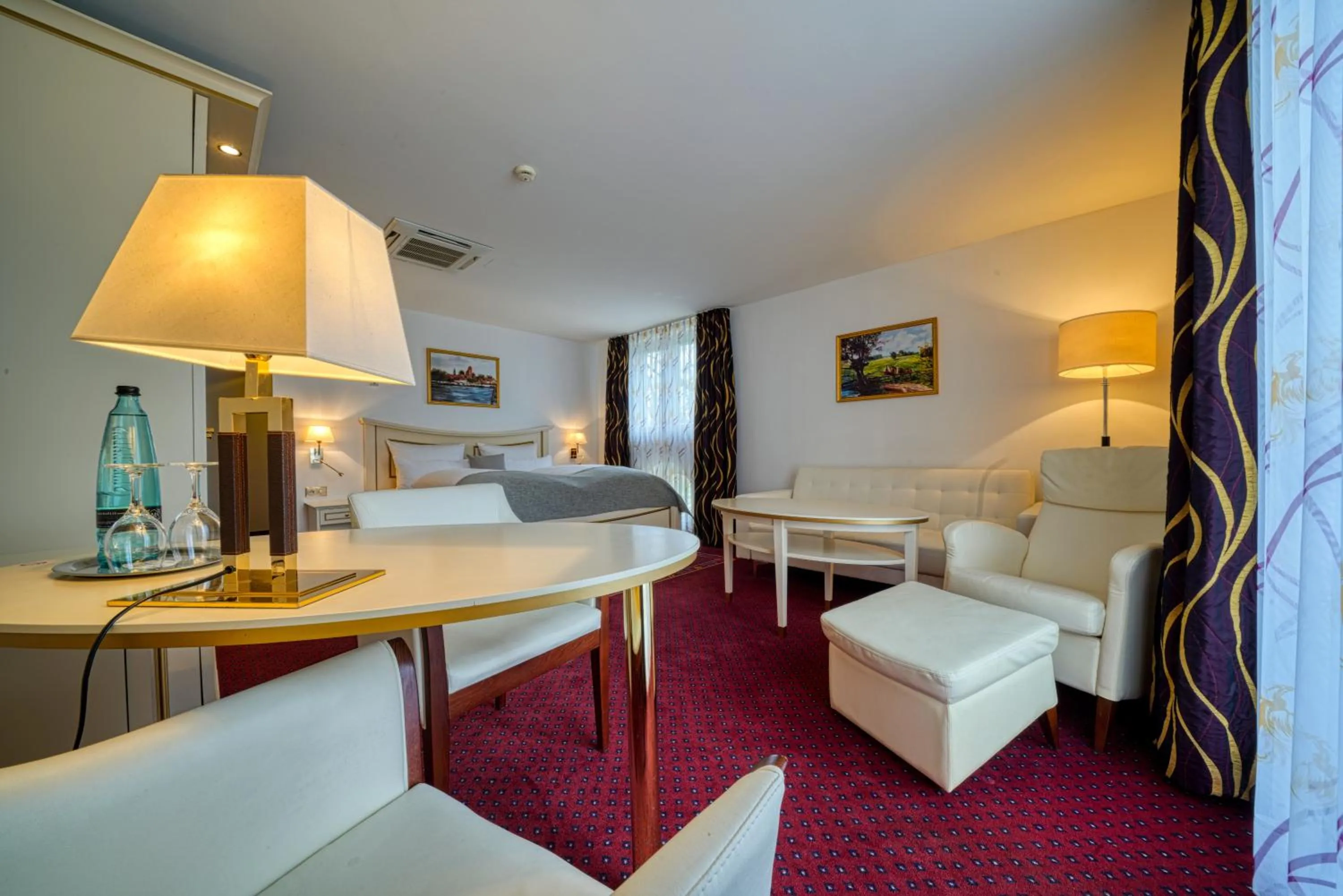 Photo of the whole room, Bed in Hotel Seeblick Wismar