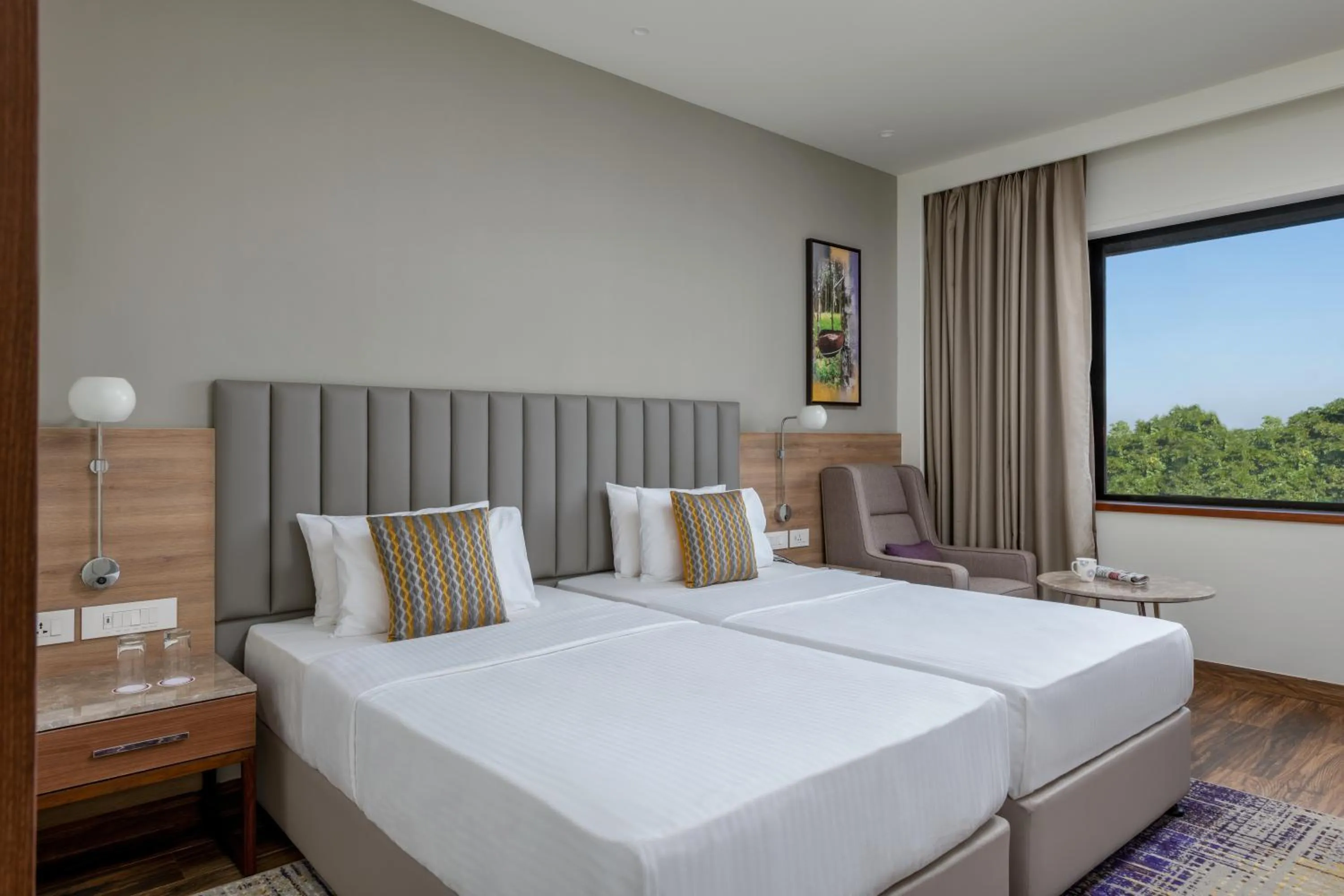 Superior Room City View Twin Bed - single occupancy in Vivanta Mangalore Oldport Road - Formerly Known as Taj Manjarun