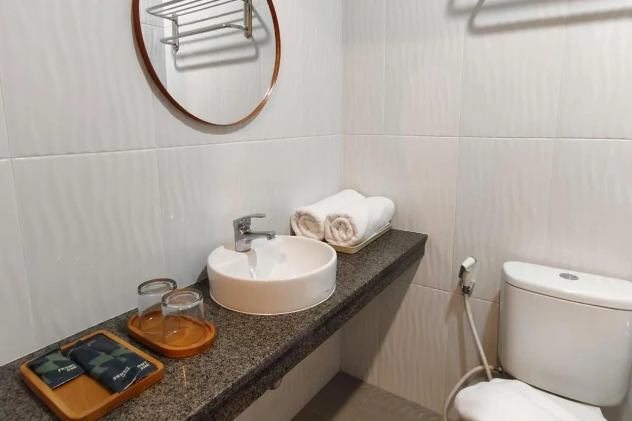 Deluxe Double or Twin Room with Balcony in Front One The Andia Boyolali