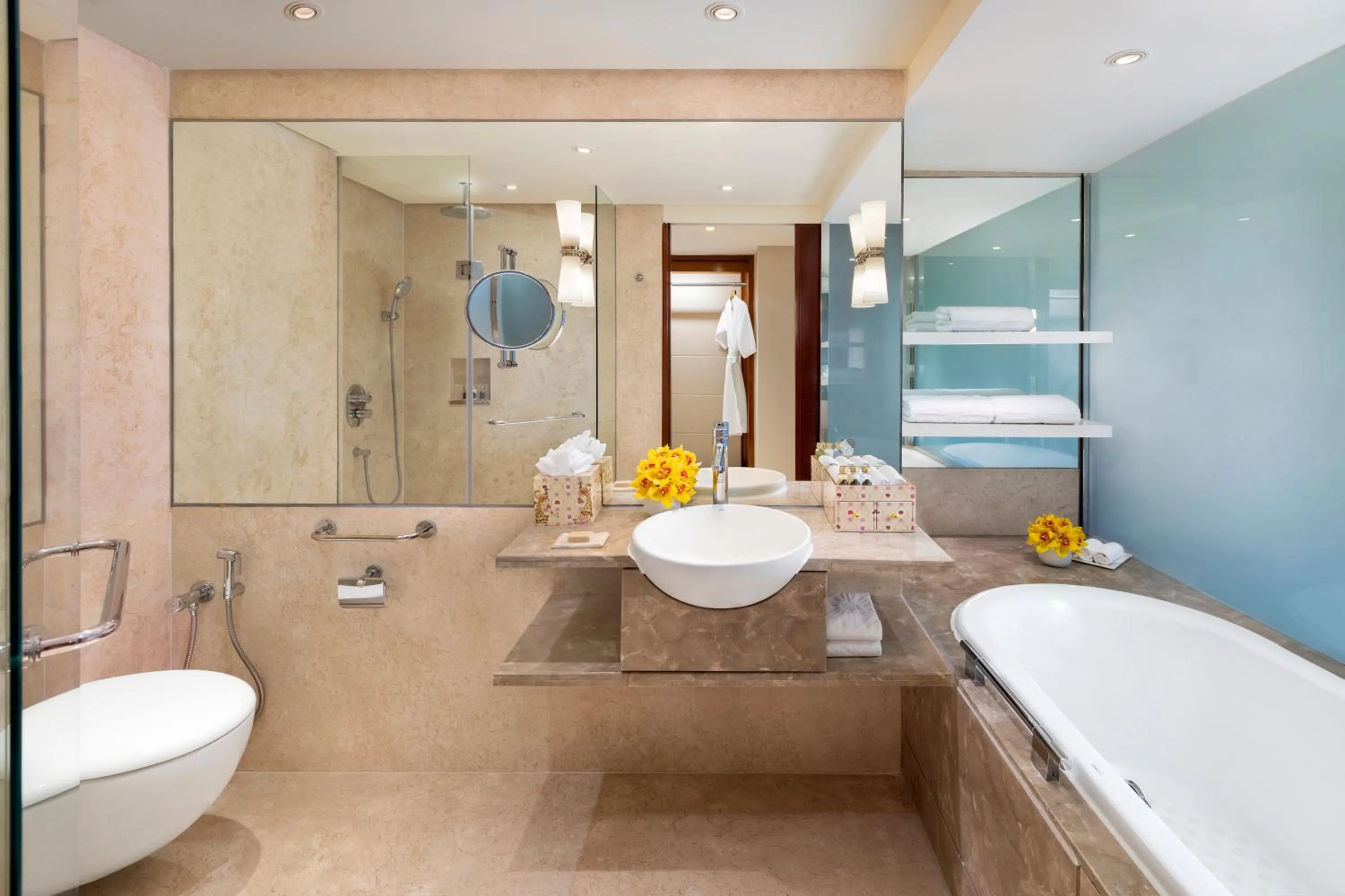 Deluxe Room Twin Bed Diplomatic Enclave View - single occupancy in Taj Palace, New Delhi