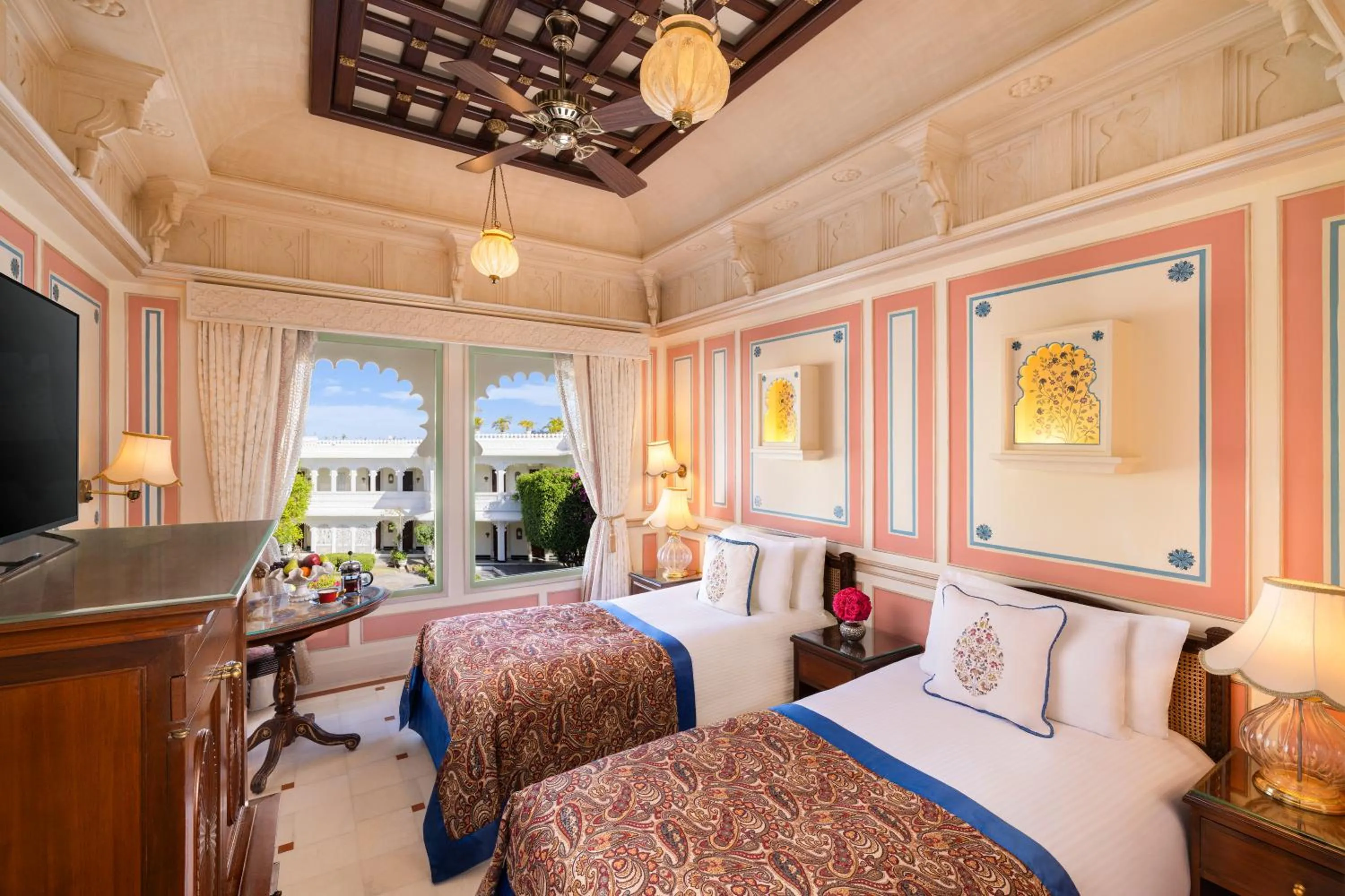 Luxury Twin Room with Garden View - single occupancy in Taj Lake Palace Udaipur