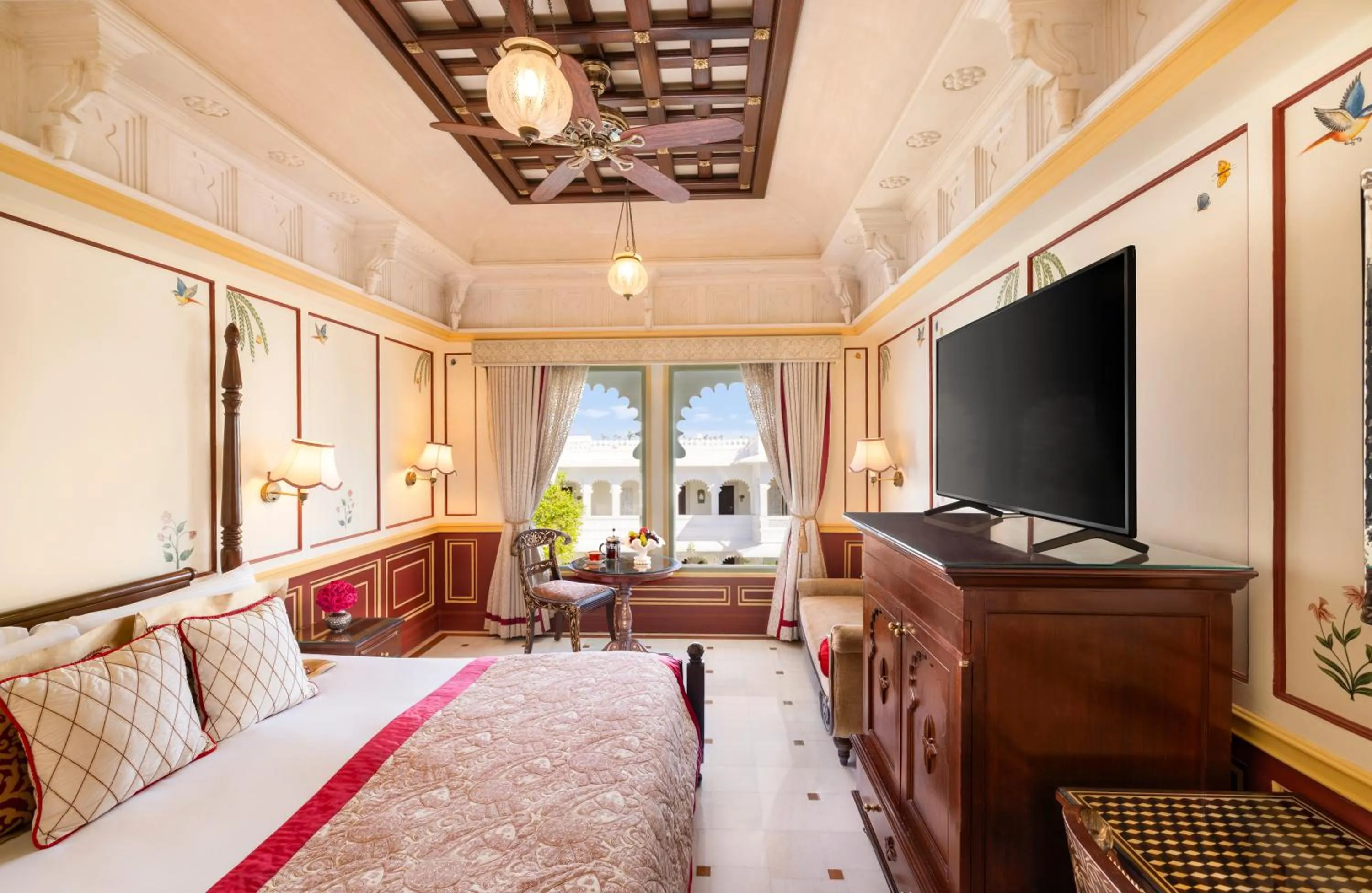 Luxury Double Room with Garden View - single occupancy in Taj Lake Palace Udaipur