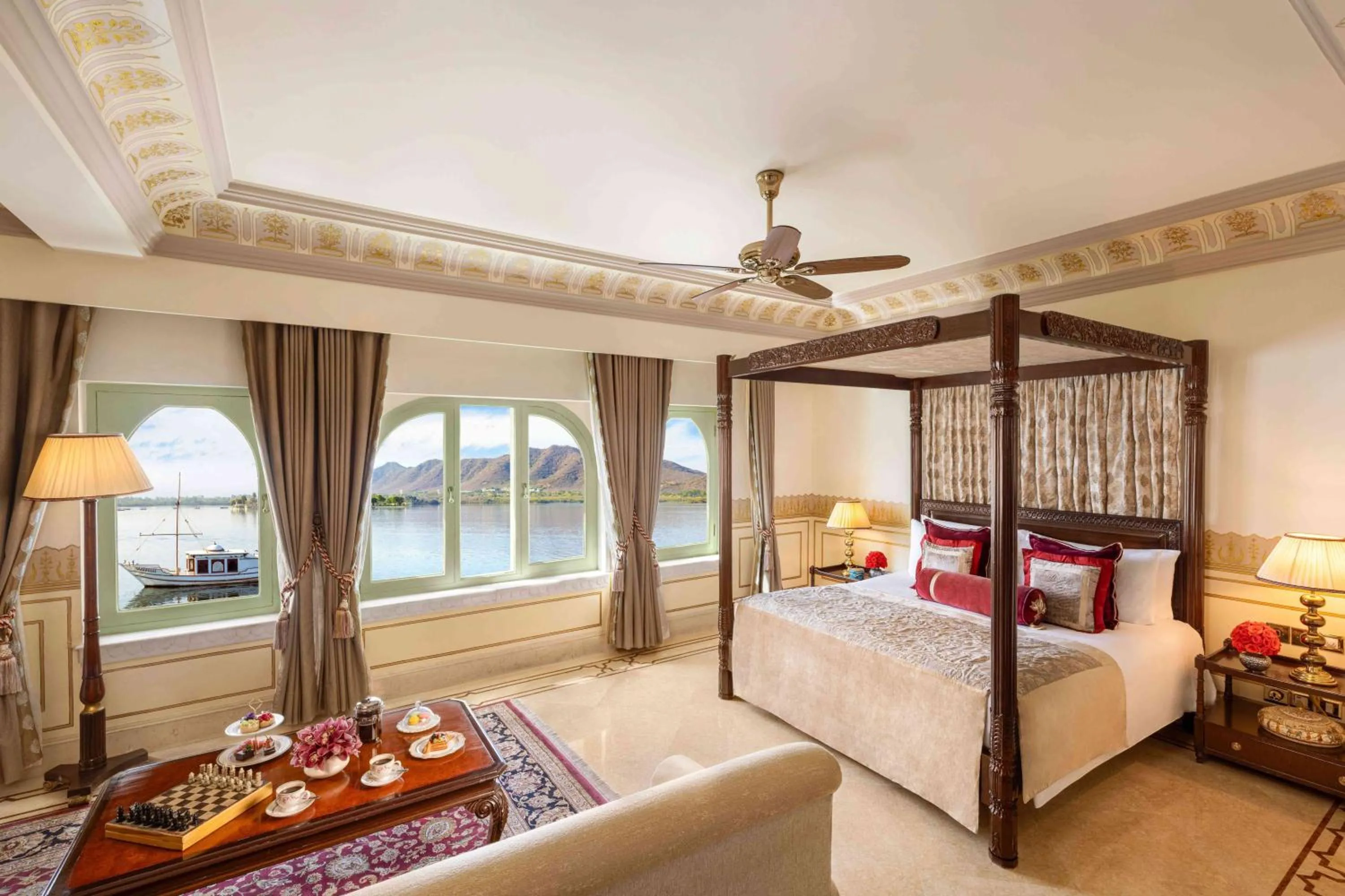 Royal Suite with Lake View in Taj Lake Palace Udaipur