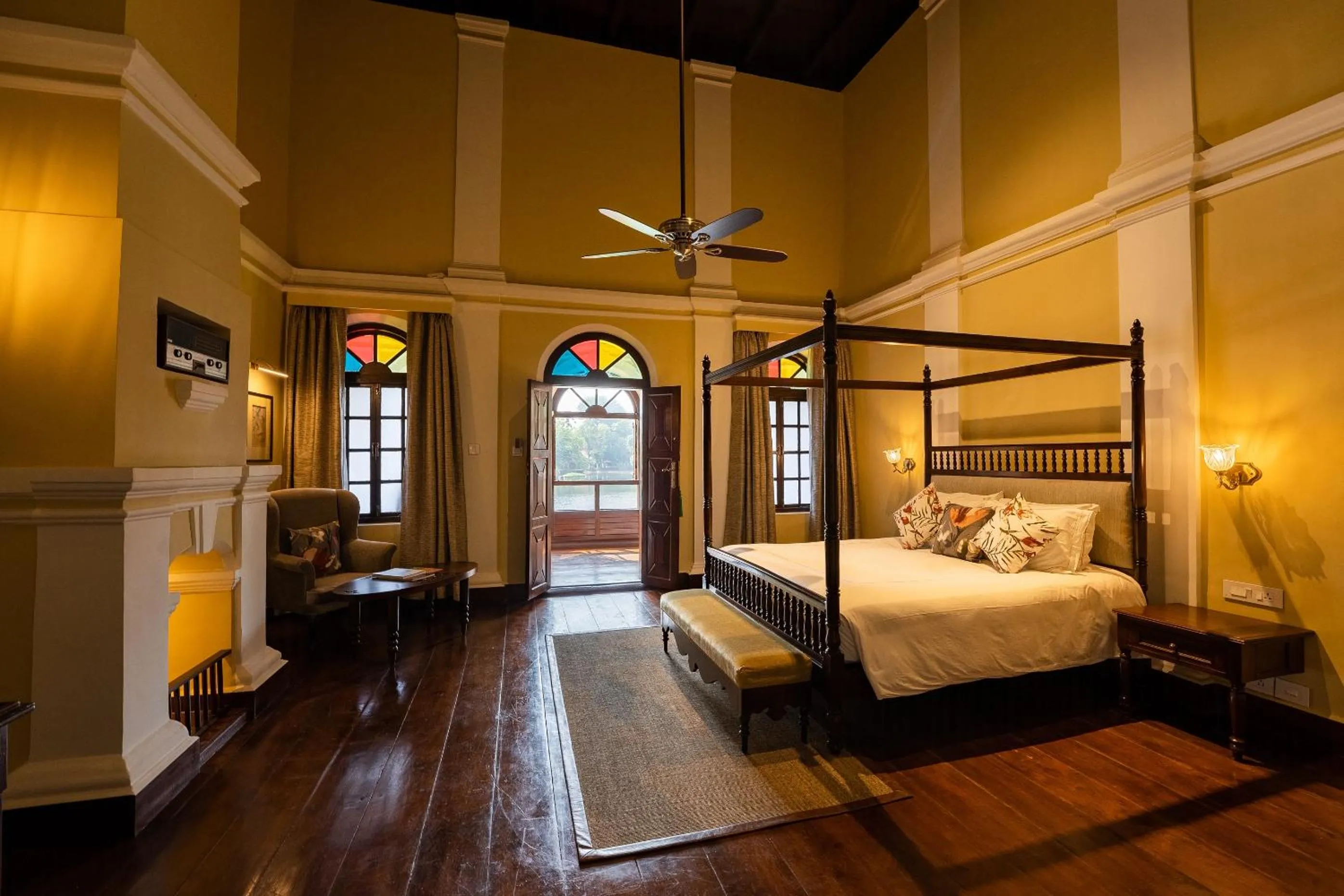 Heritage Room Lagoon/pool View King Bed in Taj Kumarakom Resort and Spa Kerala