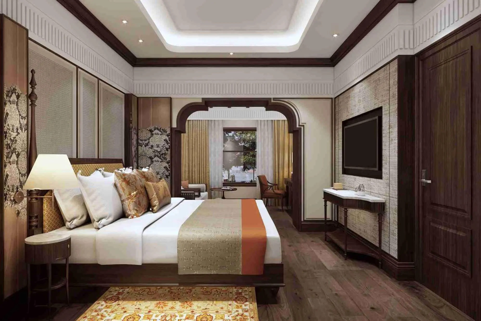 Heritage Room- King Bed - single occupancy in Taj Malabar Resort & Spa, Cochin.