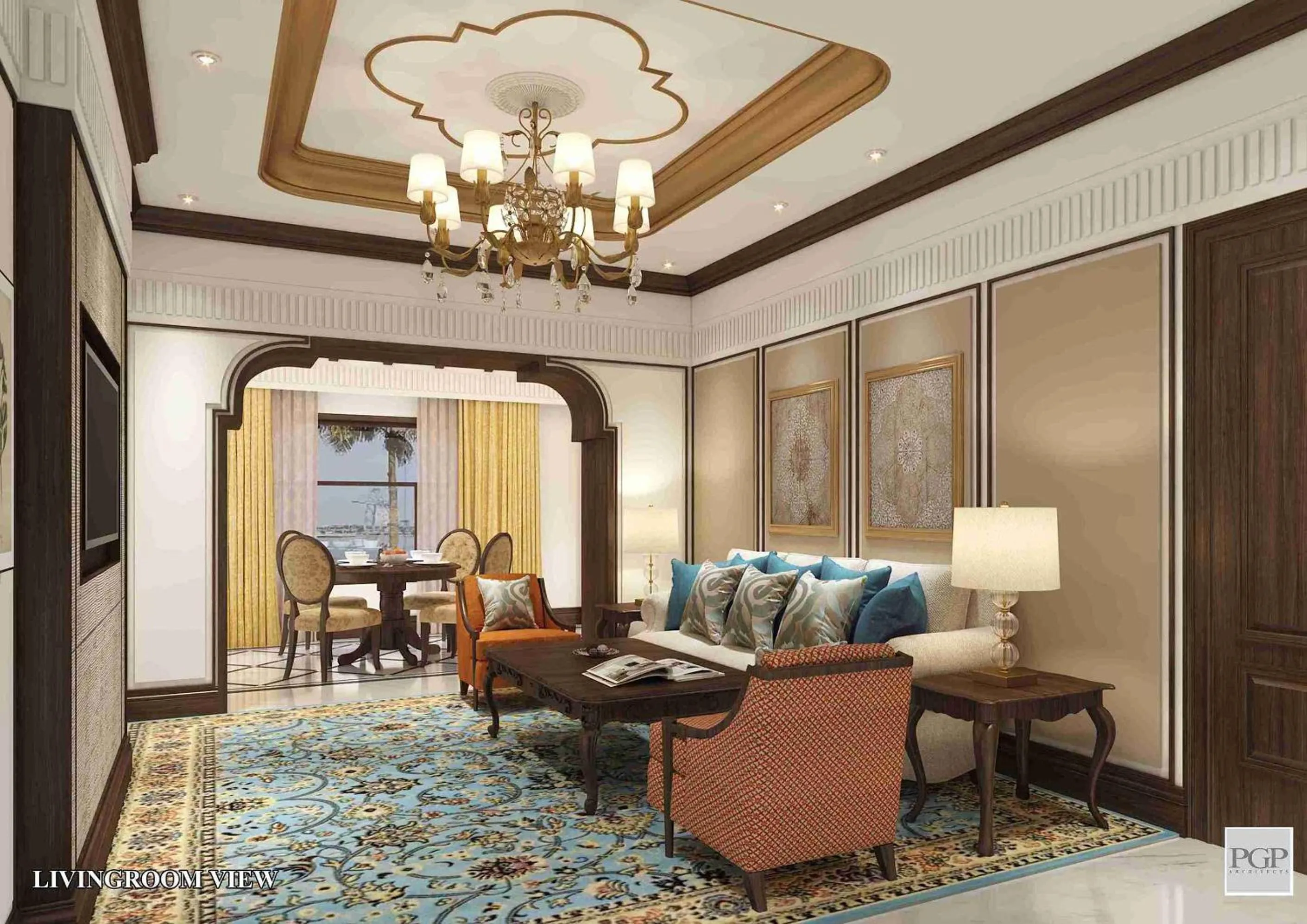 Presidential Suite in Taj Malabar Resort & Spa, Cochin.