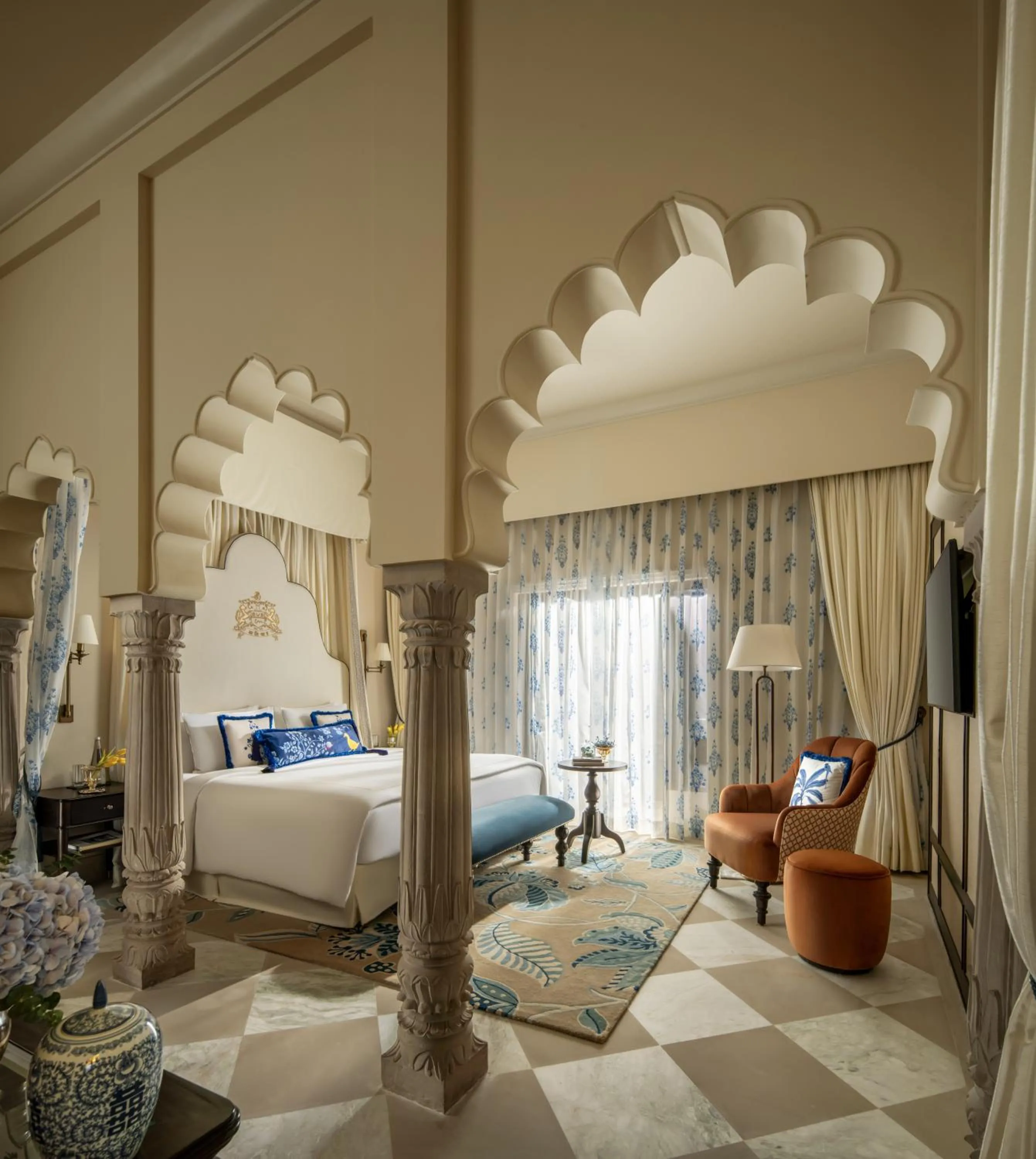 Palace Room -15% Savings on Spa and Laundry, Early check-in and Late check out upto 2 Hours (Subject to availability) - single occupancy in Taj Usha Kiran Palace, Gwalior