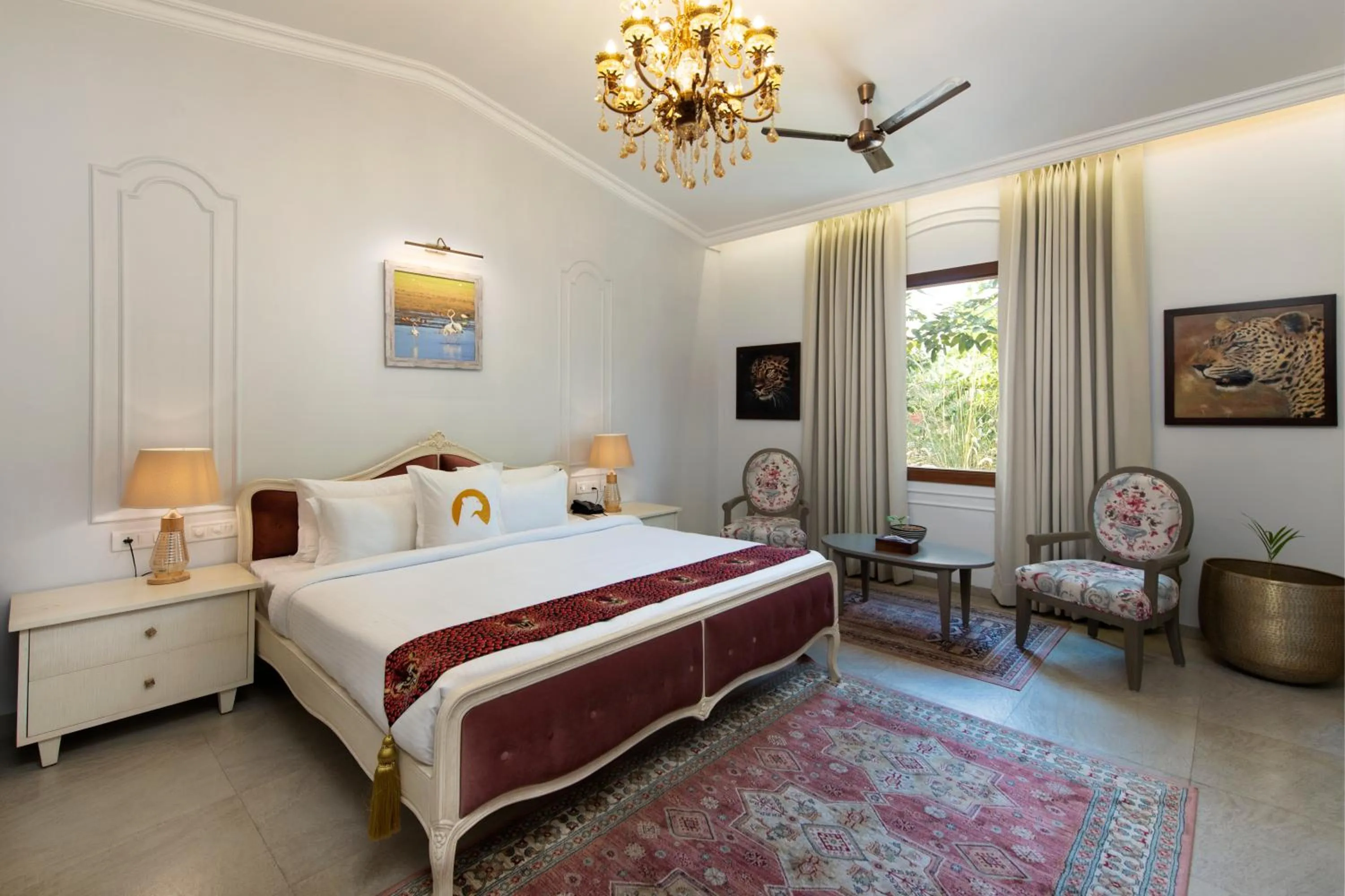 Chalet with Garden View in WelcomHeritage Cheetahgarh Resort & Spa