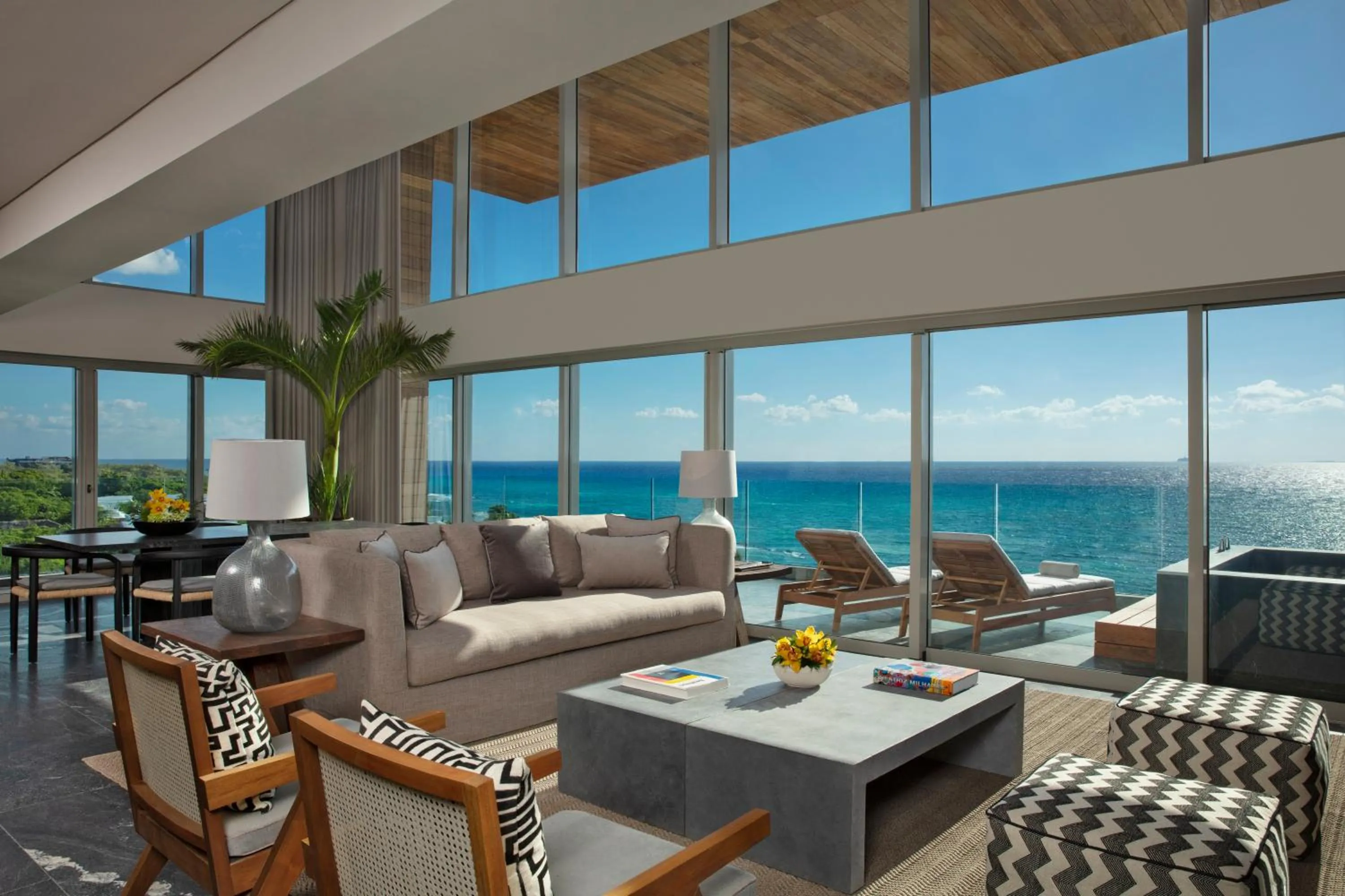 2 Story Penthouse Suite Ocean Front in Impression Moxché by Secrets - Adults Only