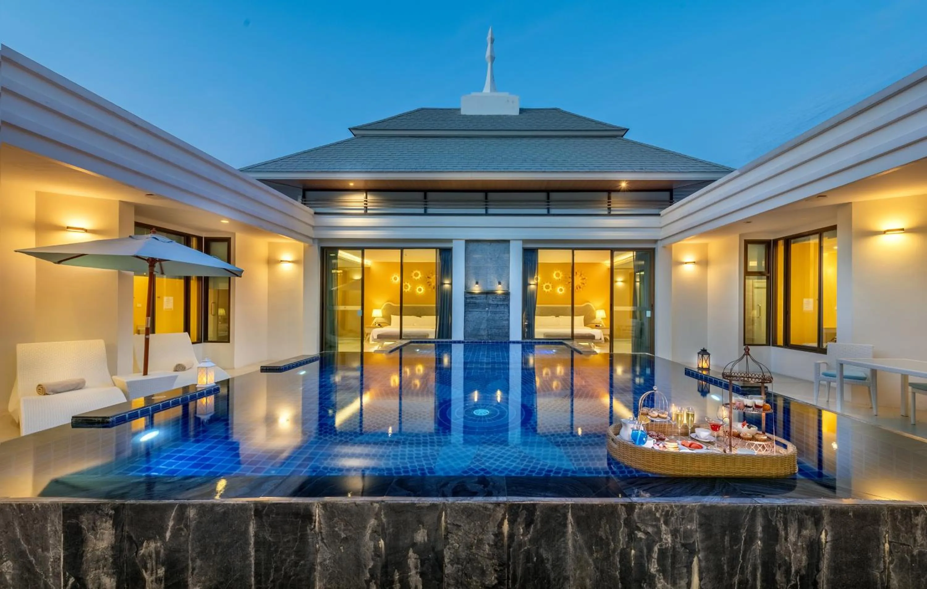 4 Bedrooms Jacuzzi Pool Villa in Phukalini Luxury Pool Villa & Onsen