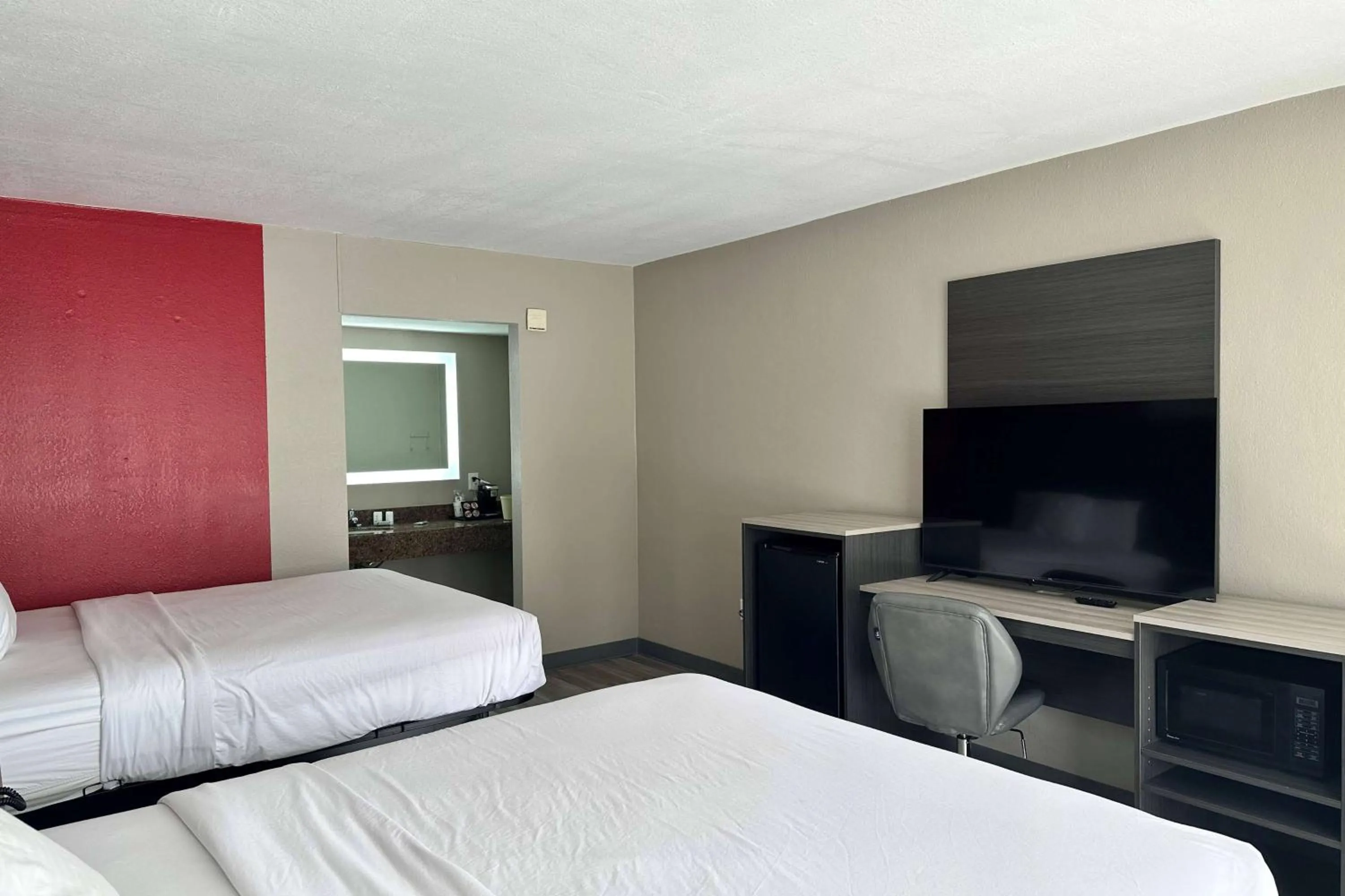 Queen Room with Two Queen Beds - Upper Floor/Non-Smoking in Ramada by Wyndham Cocoa