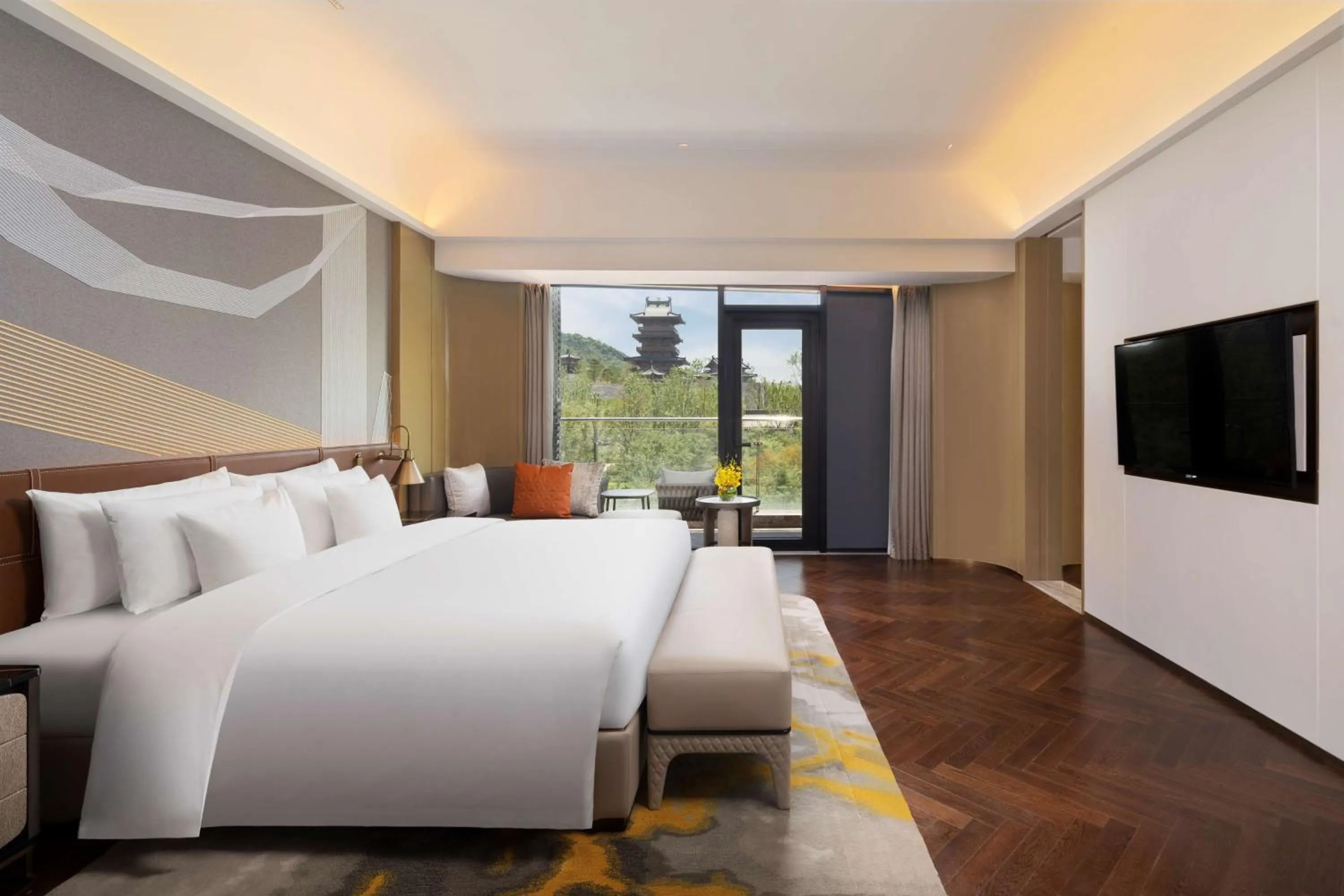 Deluxe Suite-Garden View in Radisson Collection Resort Nanjing
