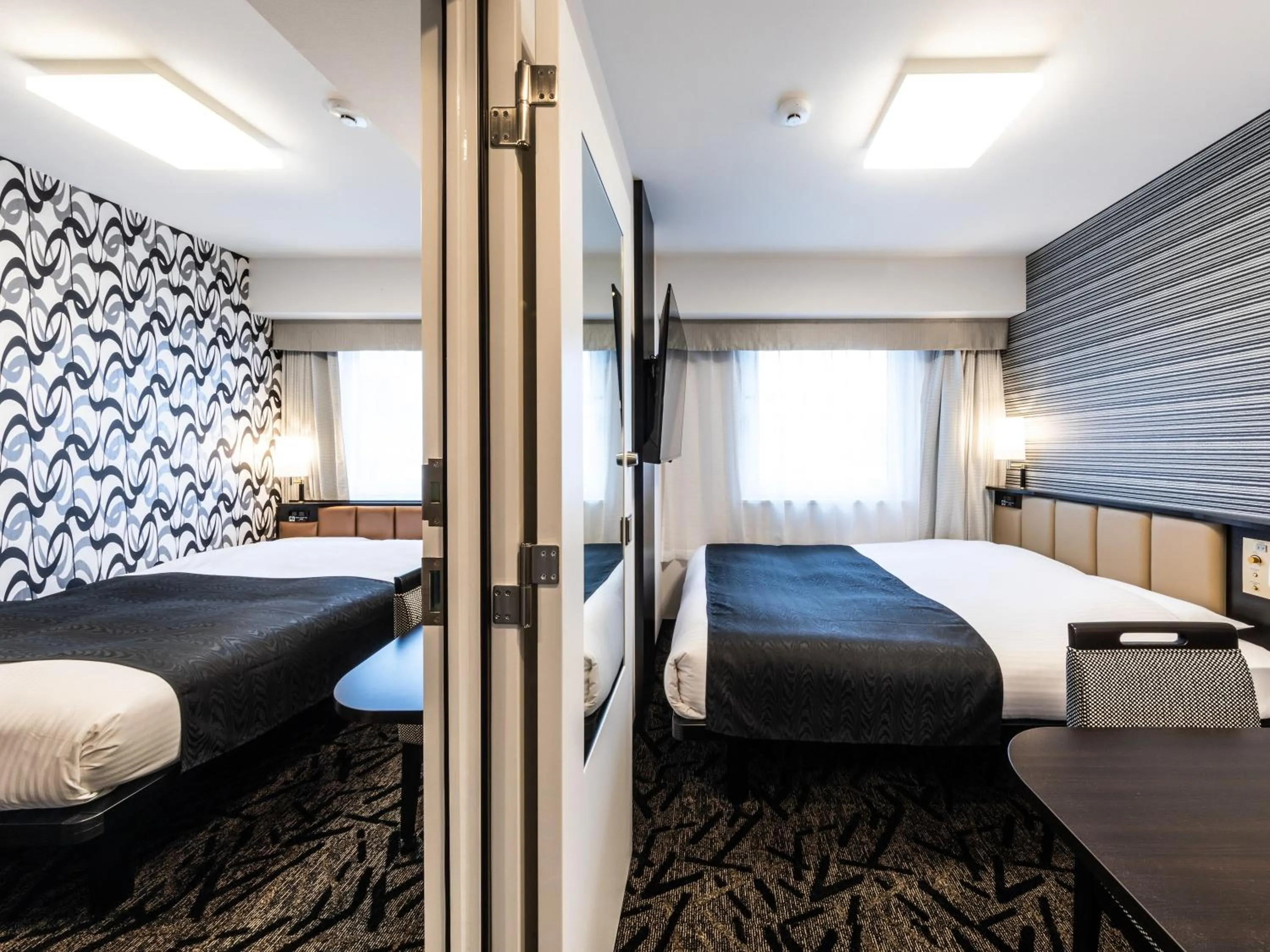 Connecting Room A in APA Hotel Kintetsu-Nara Ekimae