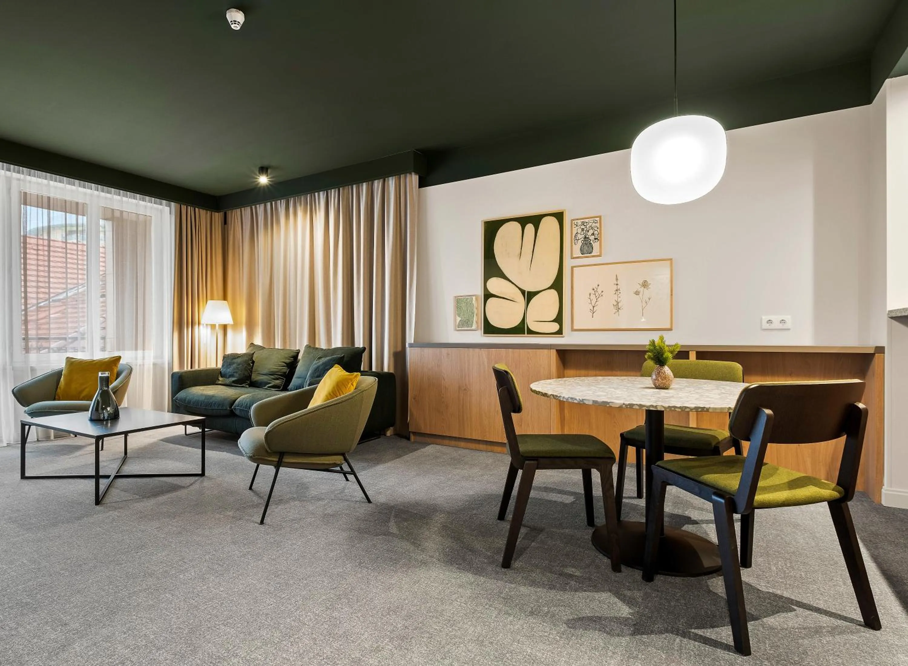 Two-Bedroom Apartment in Adina Apartment Hotel Budapest