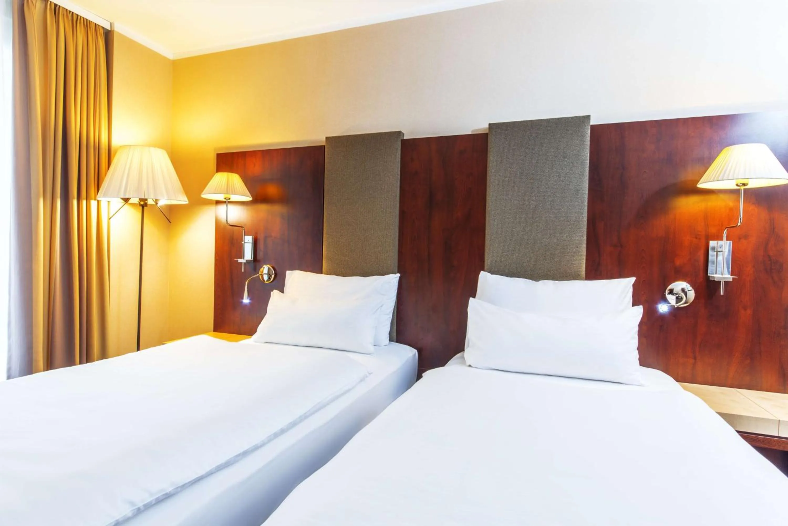 Standard Twin Room with extra bed (2 adults + 1 child) in NH Budapest City