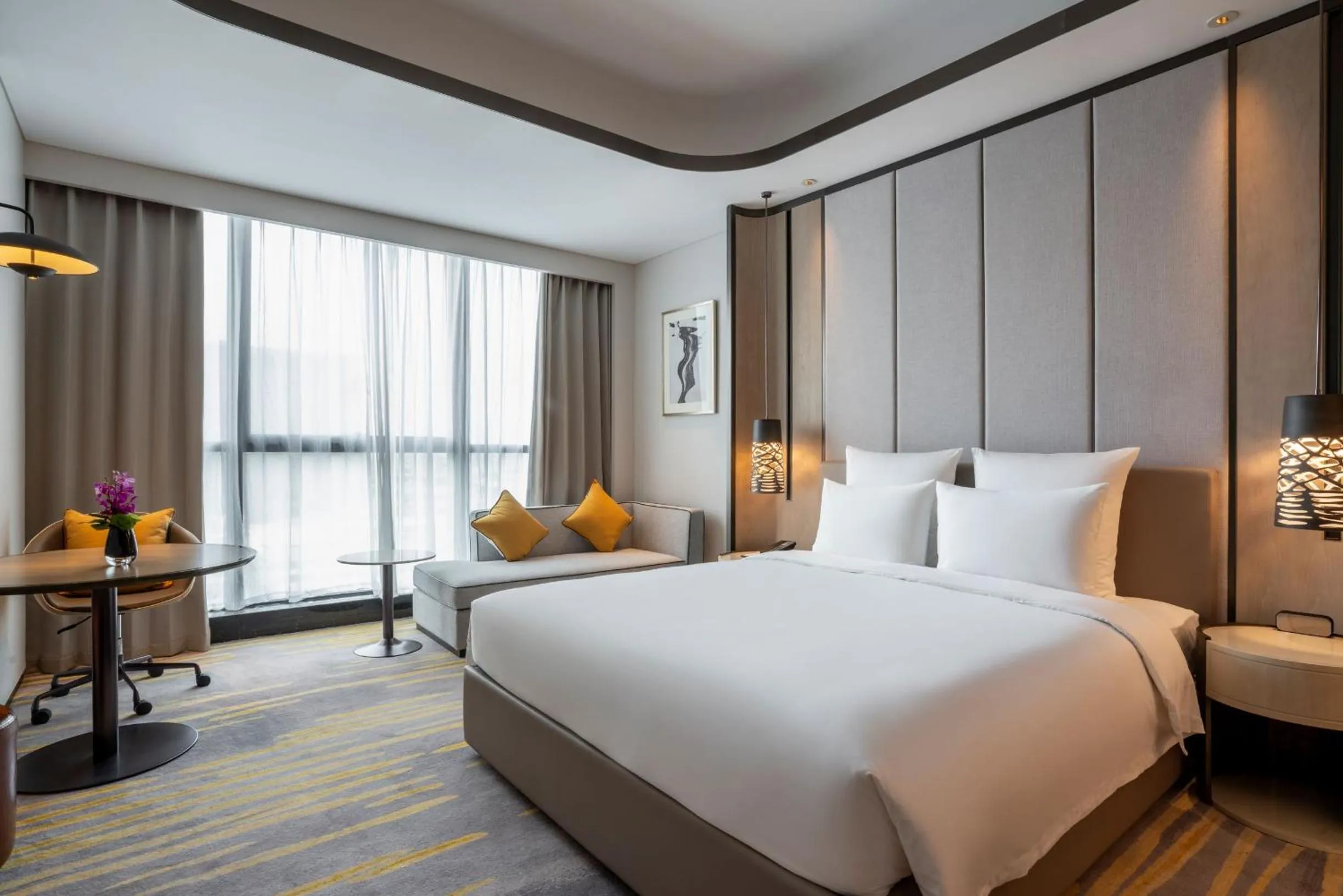 Superior King Room - City side in Pullman Suzhou Zhonghui