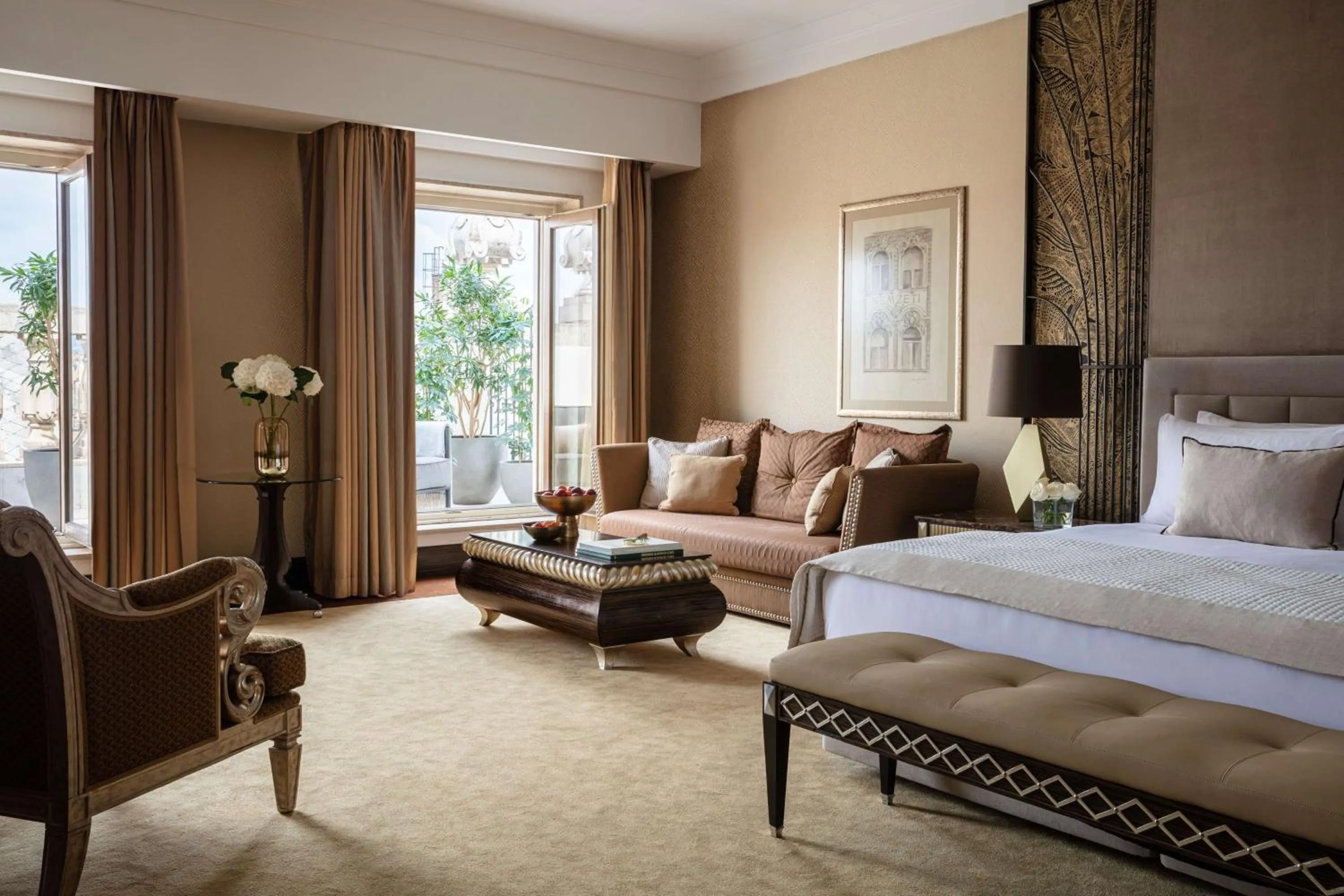 Junior Suite with Terrace in Anantara New York Palace Budapest - A Leading Hotel of the World