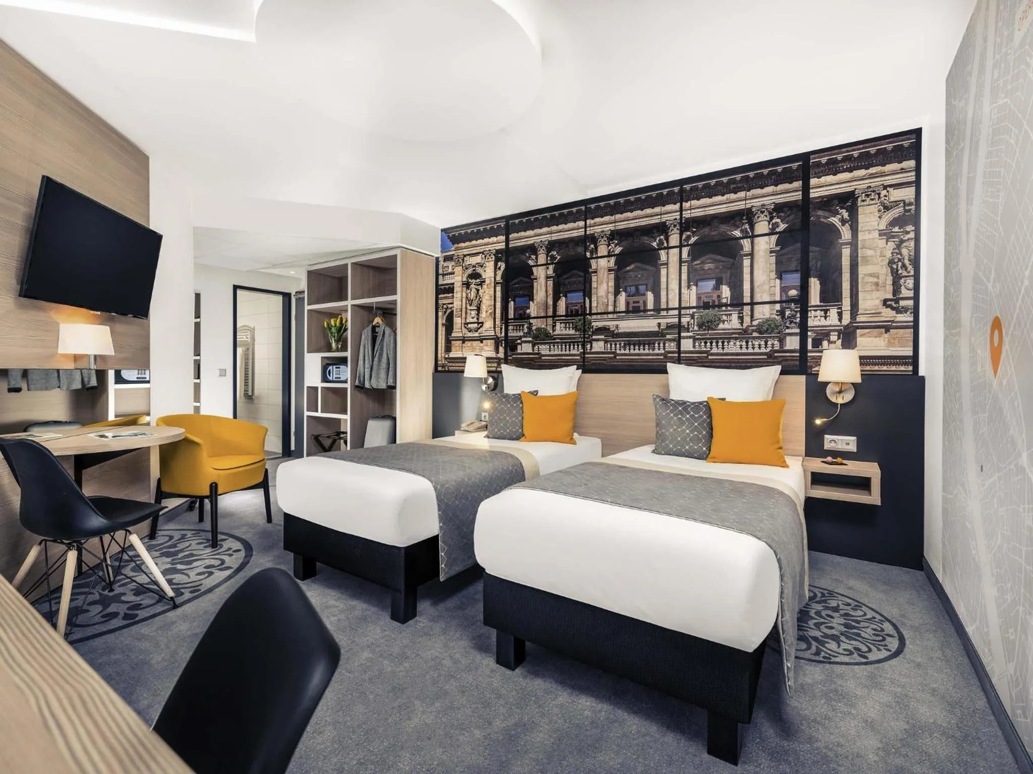 Superior Twin Room in Mercure Budapest City Center