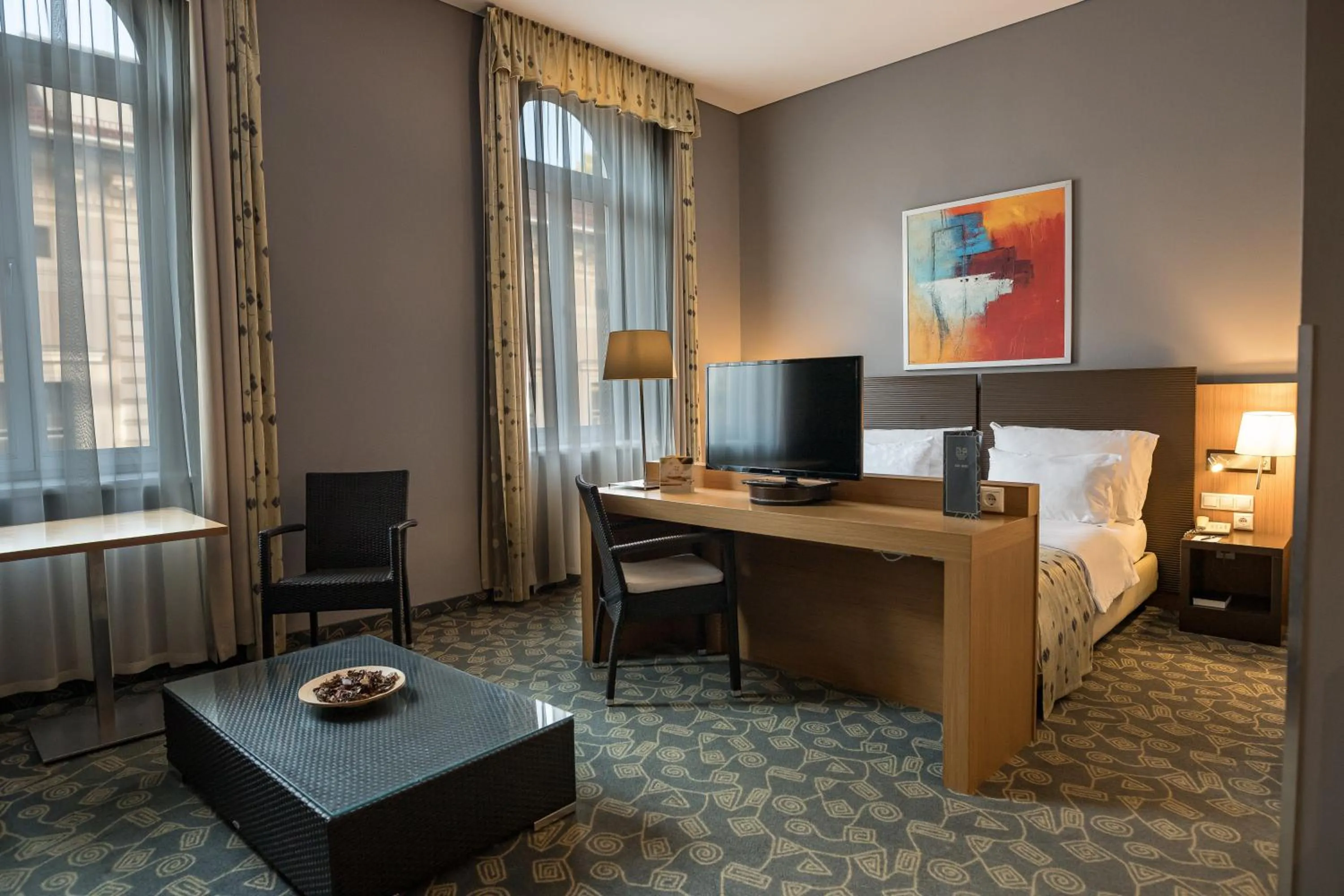 Deluxe Double Room in Hotel Museum Budapest